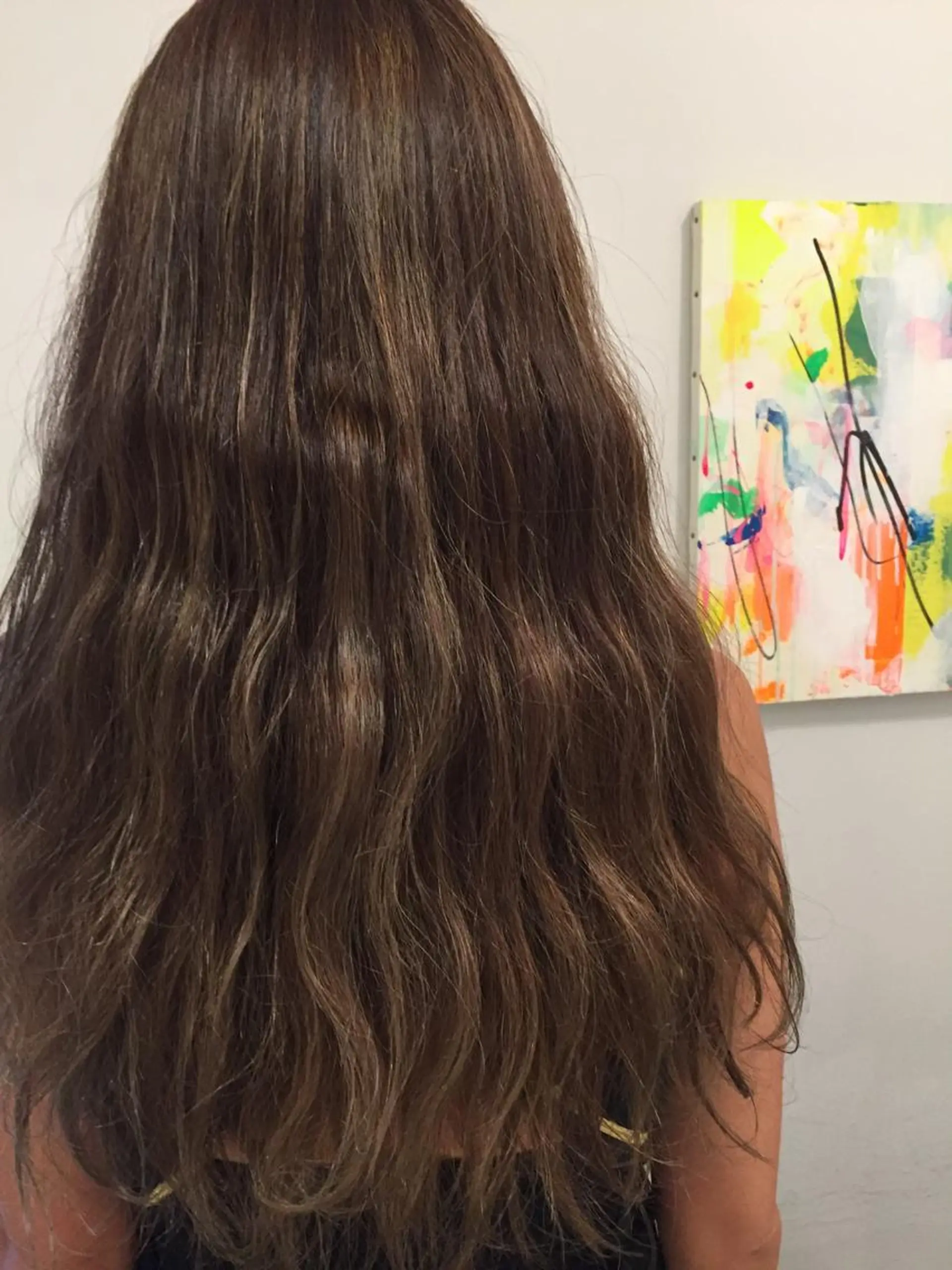 セミロング カラー 💘透明感カラー💘 沖本 将宏のヘアスタイル