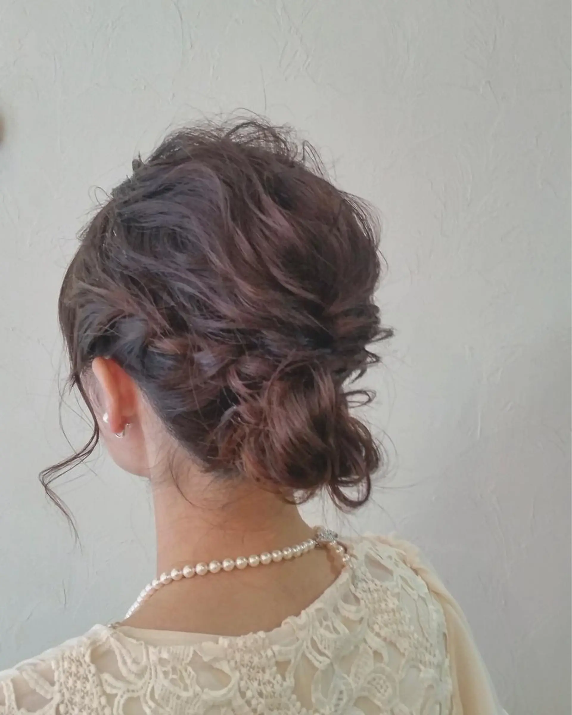 ミディアム カラー ヘアアレンジ 前田 裕介のヘアスタイル