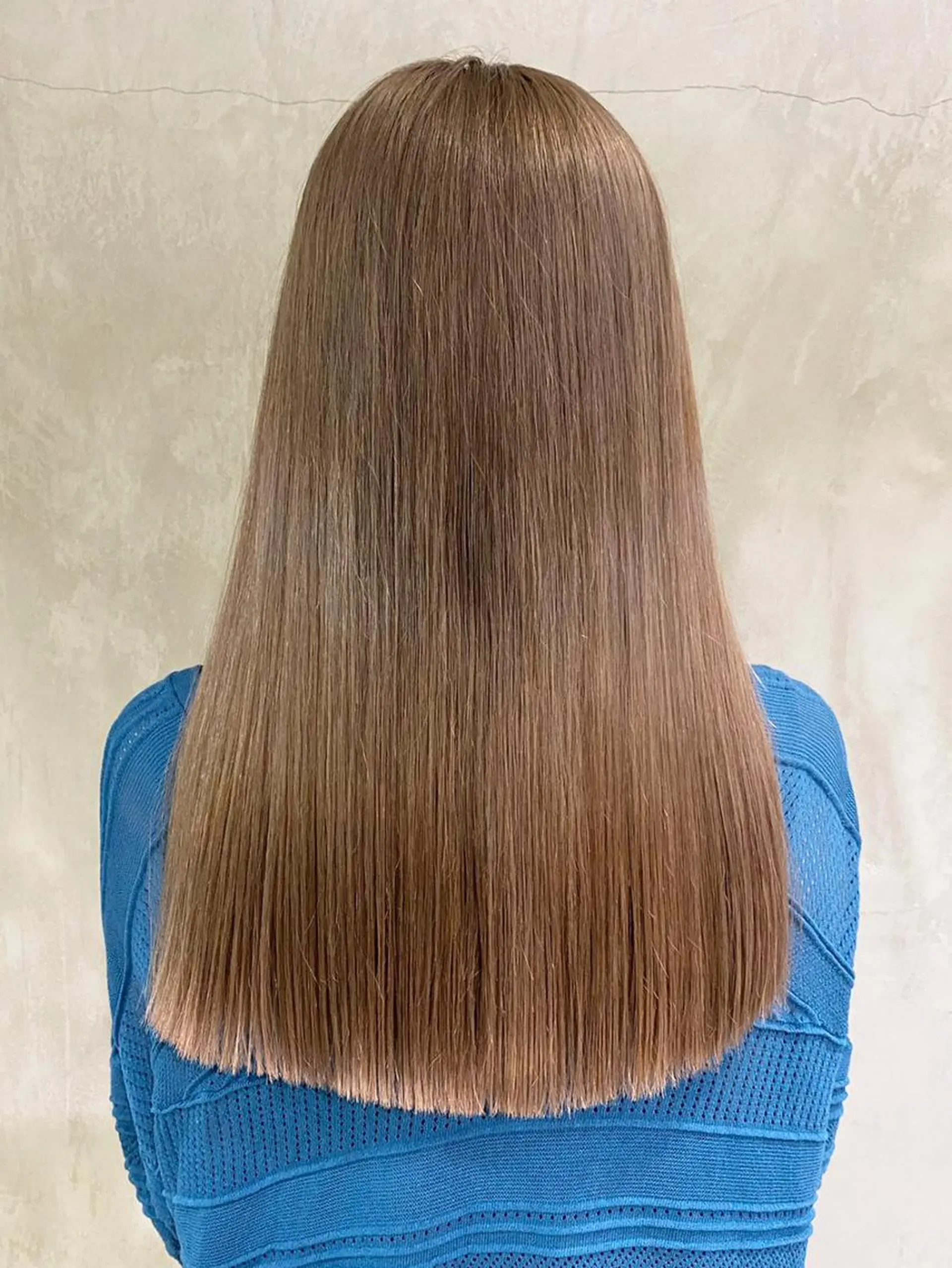 セミロング パーマ カラー ヘアアレンジ グレージュ カット ヘアカラー トリートメント ITbyALBUM 下北沢店のヘアスタイル