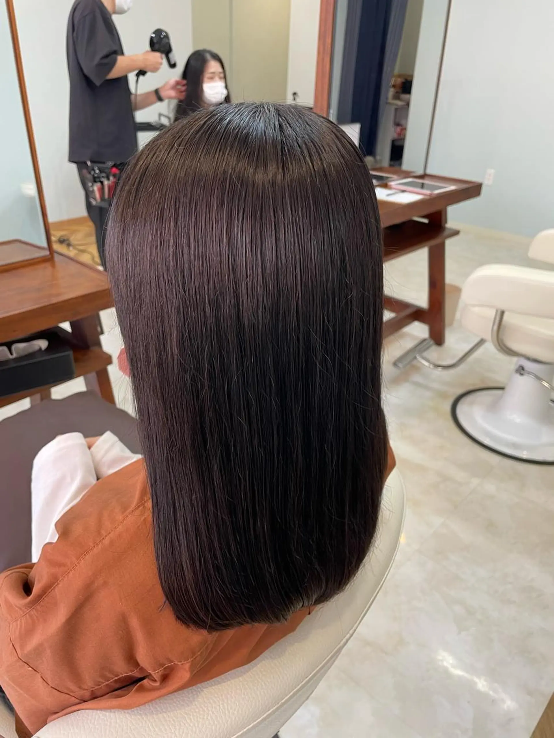 セミロング ゆうか 紬麦by laughneluのマツエク・マツパデザイン