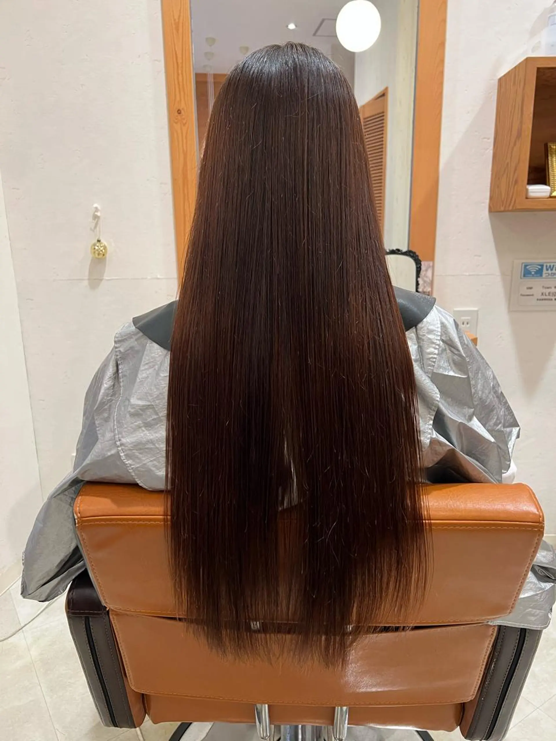 ロング カット 縮毛矯正 トリートメント TELA HAIR 幕張本郷店　千尋のヘアスタイル