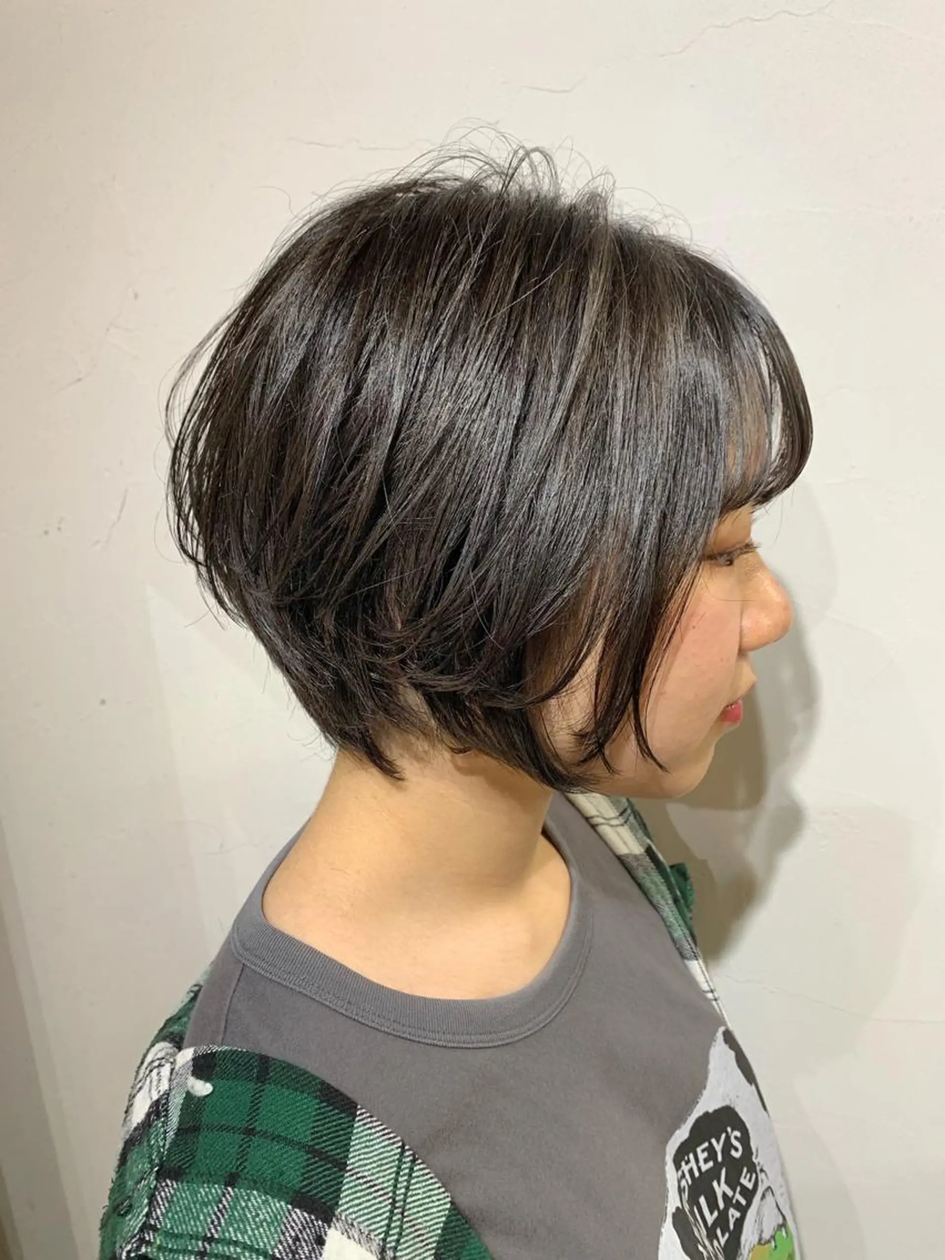 ショート カラー ハンサムショート ボブ ショートヘア 柾本 寛貴のヘアスタイル