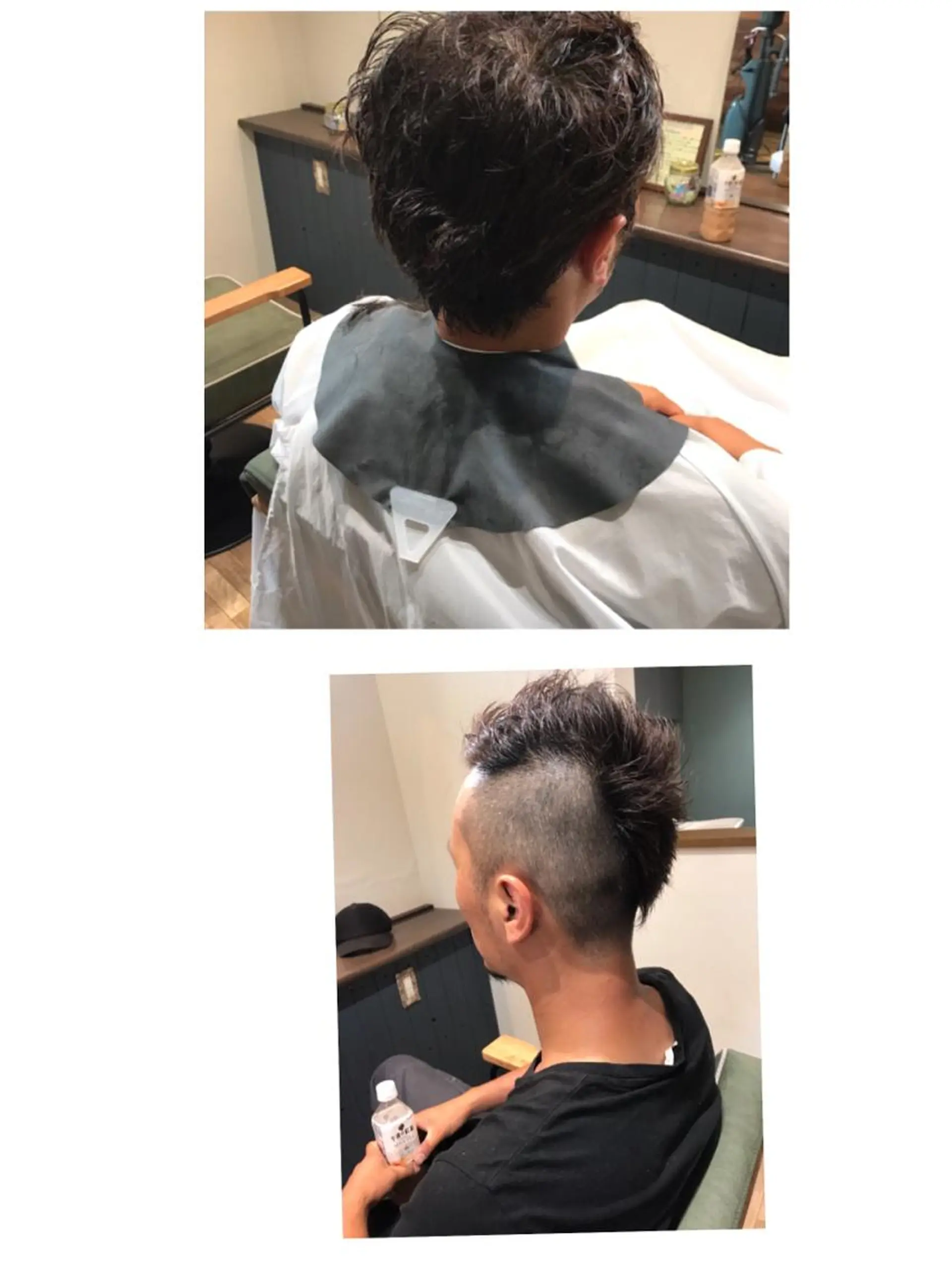 メンズ モヒカン 刈り上げ Ray hair 春日部のヘアスタイル