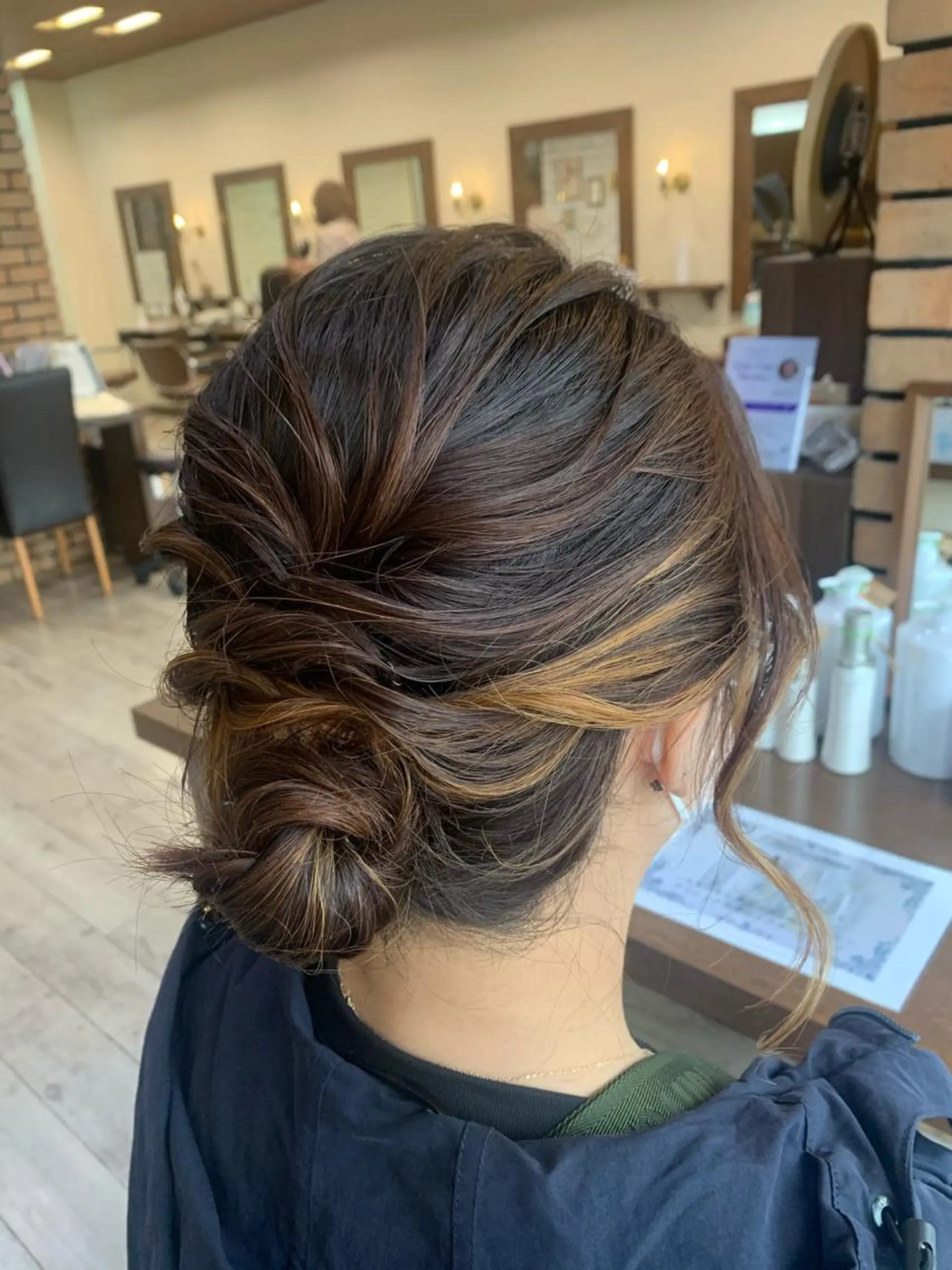 セミロング ヘアアレンジ 🫧ヒシダアキ taboo.i🫧のヘアスタイル