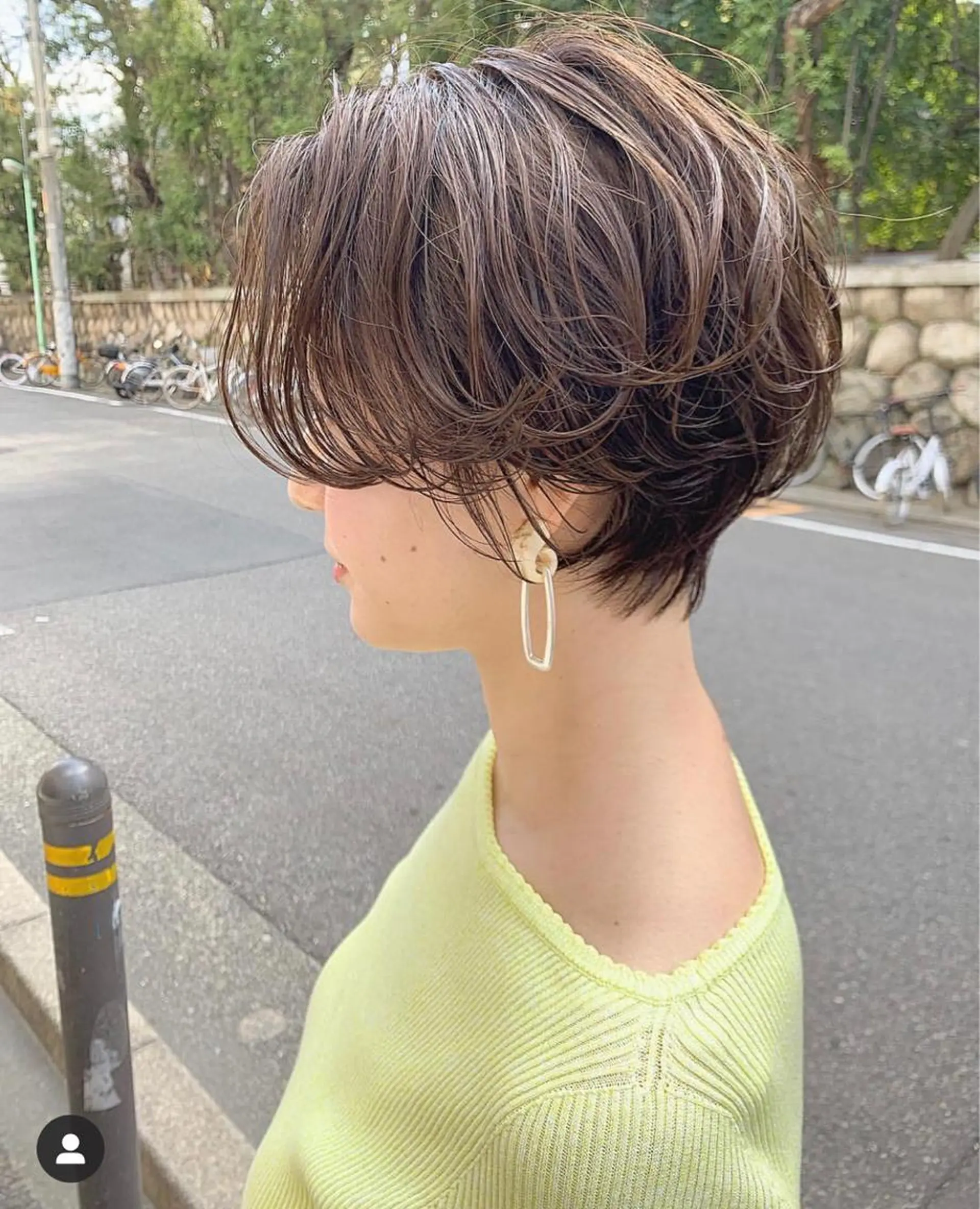 ショート 堀井 菜月のヘアスタイル