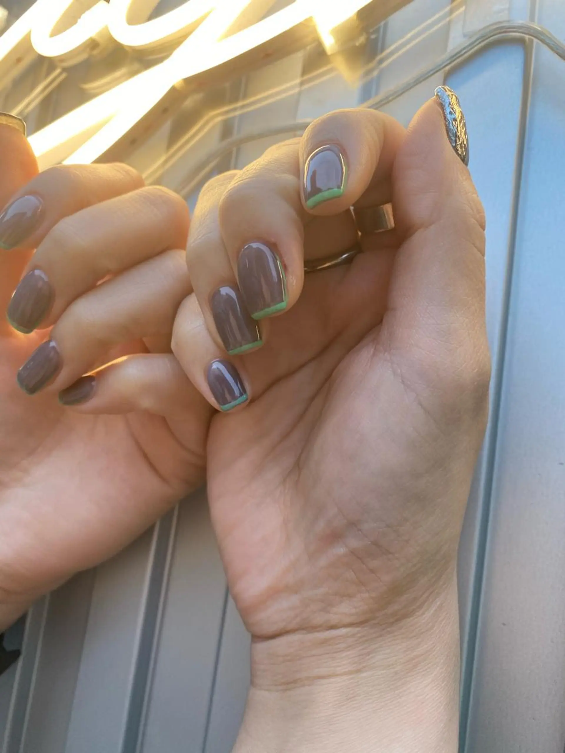 ネイル フレンチネイル 🌼大西洋子 laughl🌼のネイルデザイン