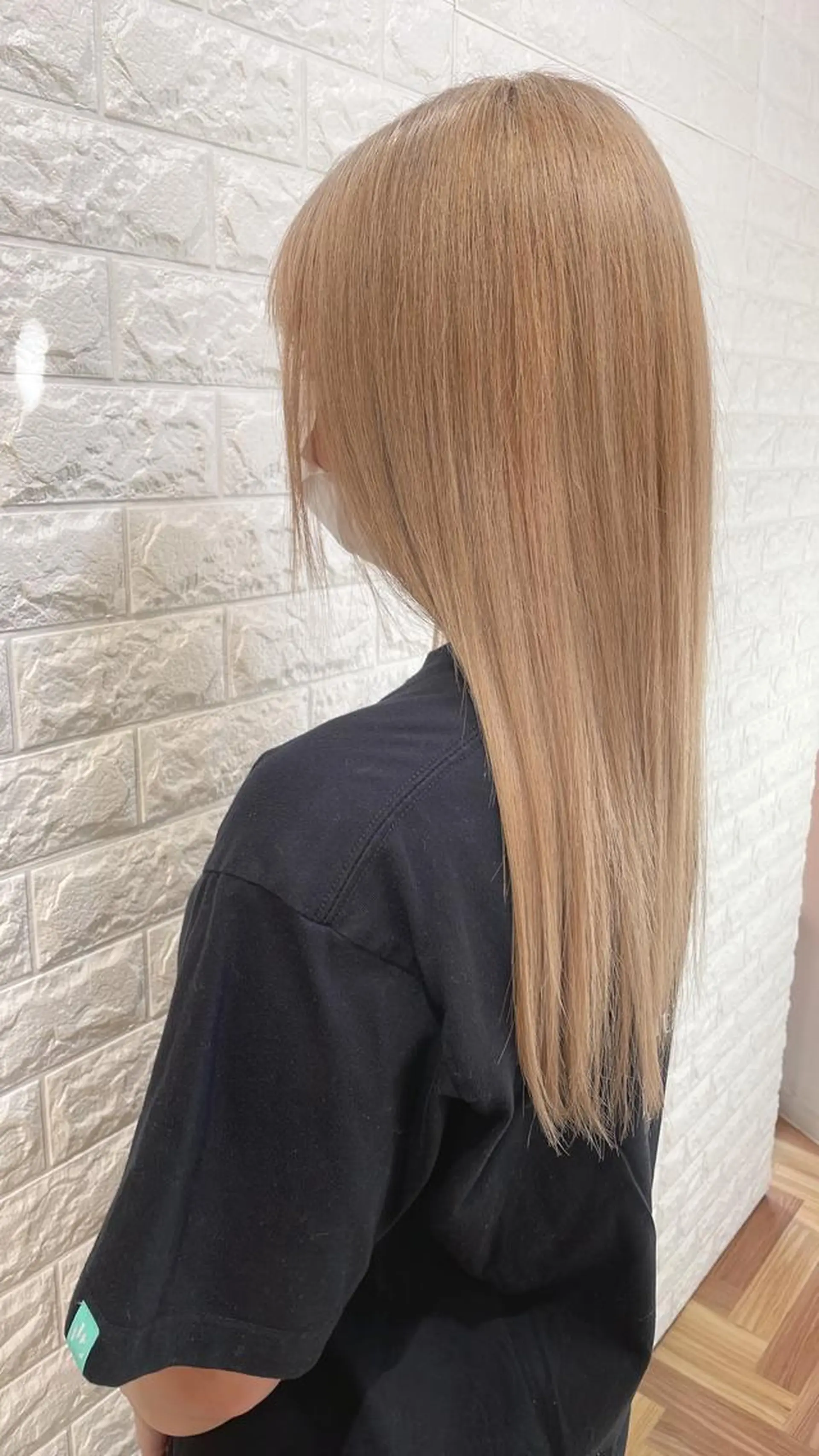 ロング ヘアカラー トリートメント 福森 みずきのヘアスタイル