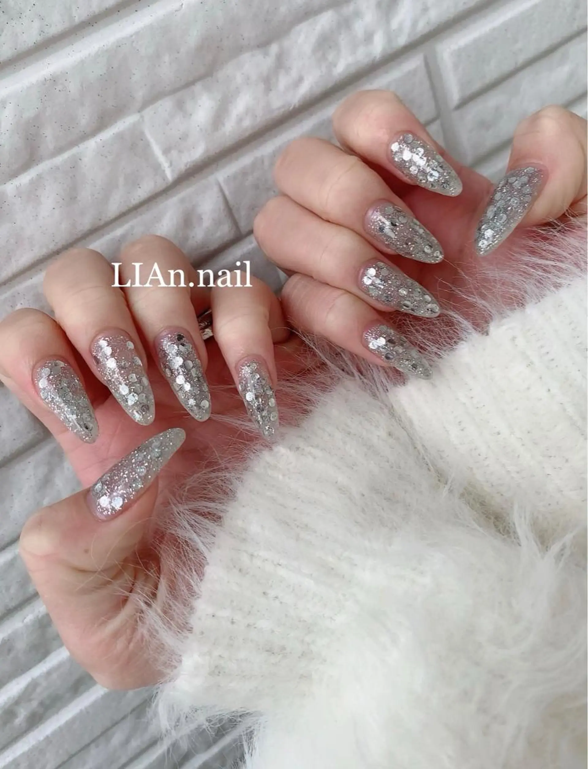 ネイル ロングネイル Lian nailのネイルデザイン