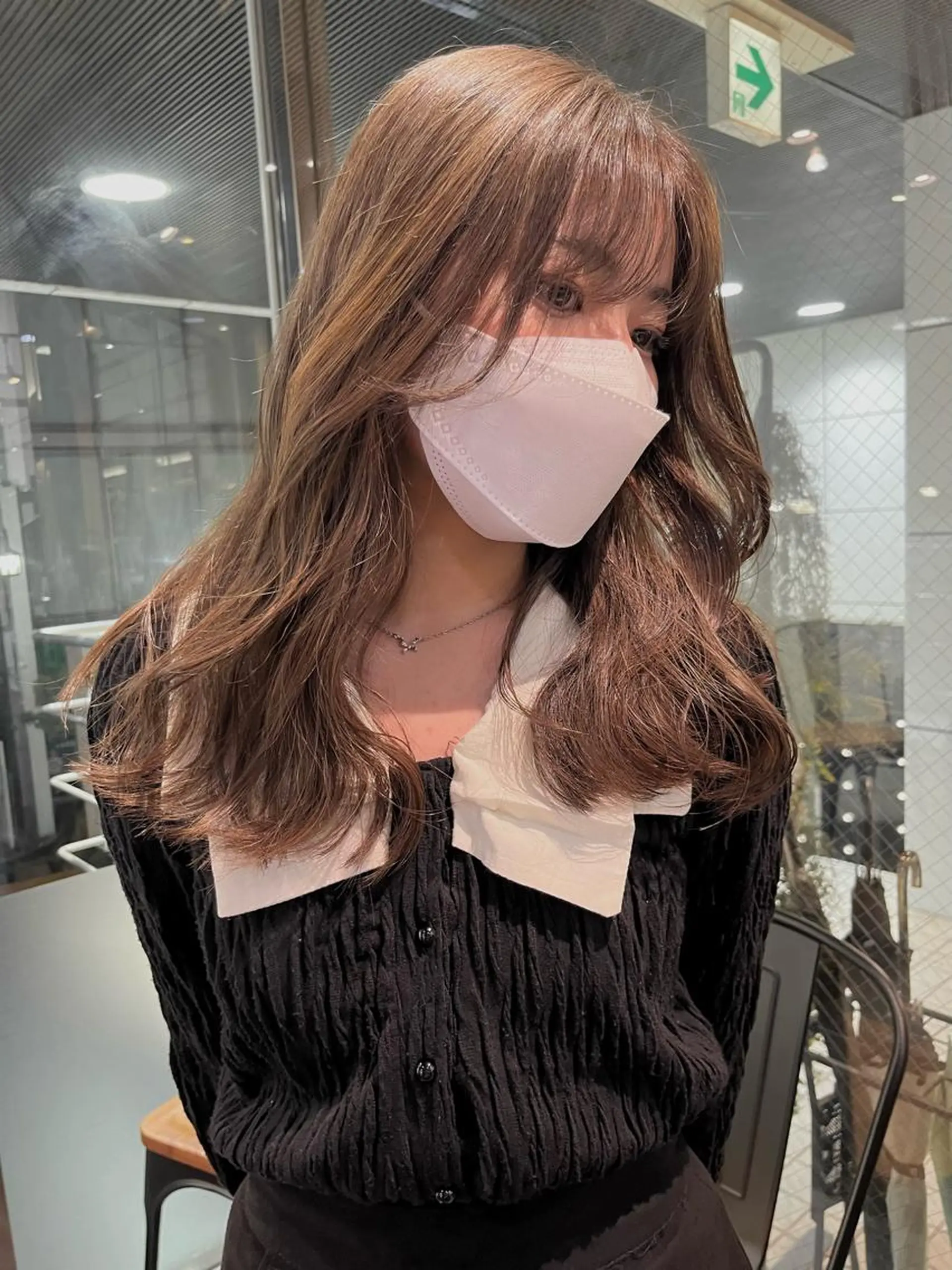 セミロング 韓国風カラー 学生 髪質改善 韓国風ヘア トリートメント メンズスタイル Hitomi🐶のヘアスタイル