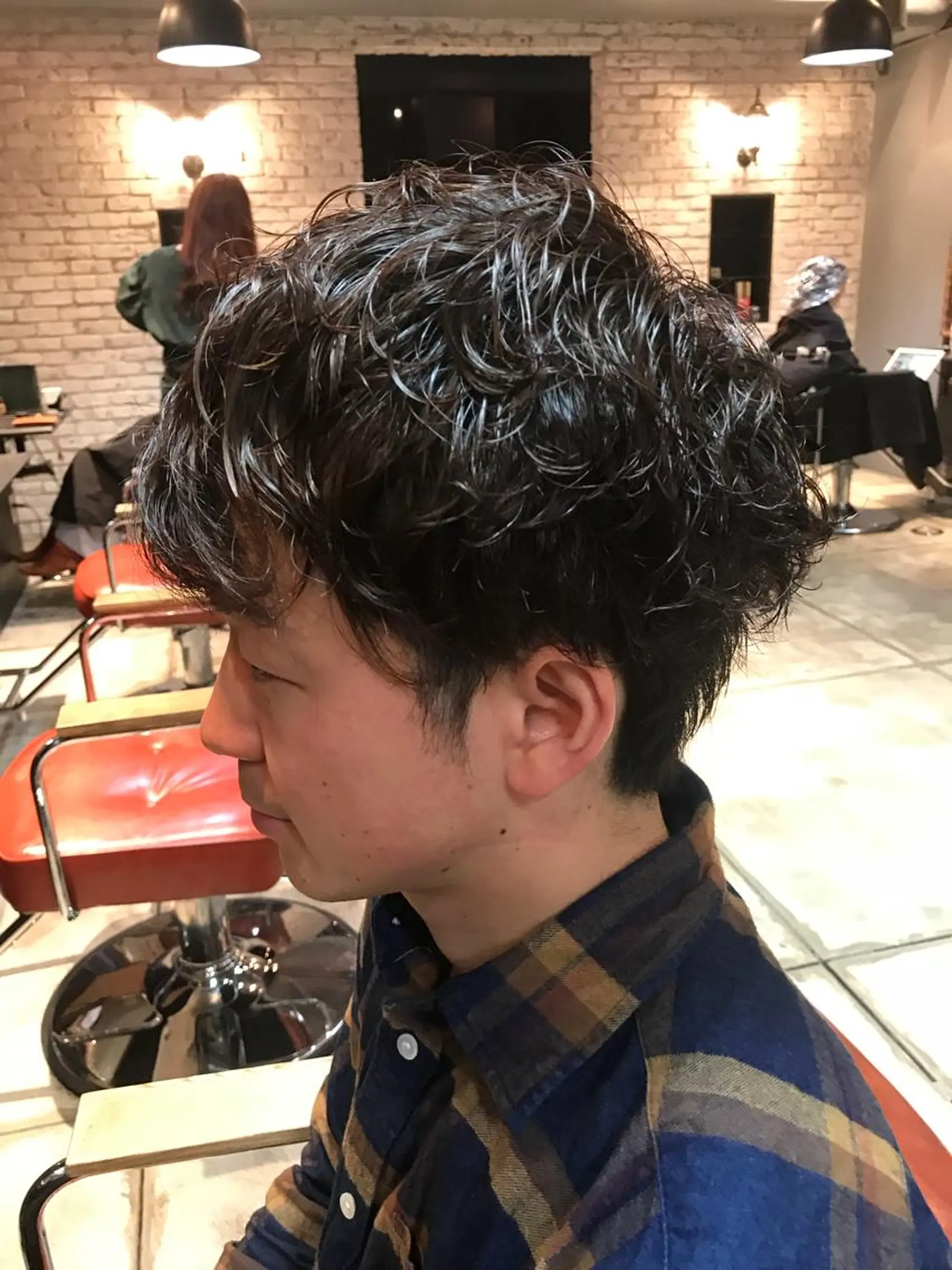 ショート パーマ fhami 店長 髪質改善　DAITOのヘアスタイル
