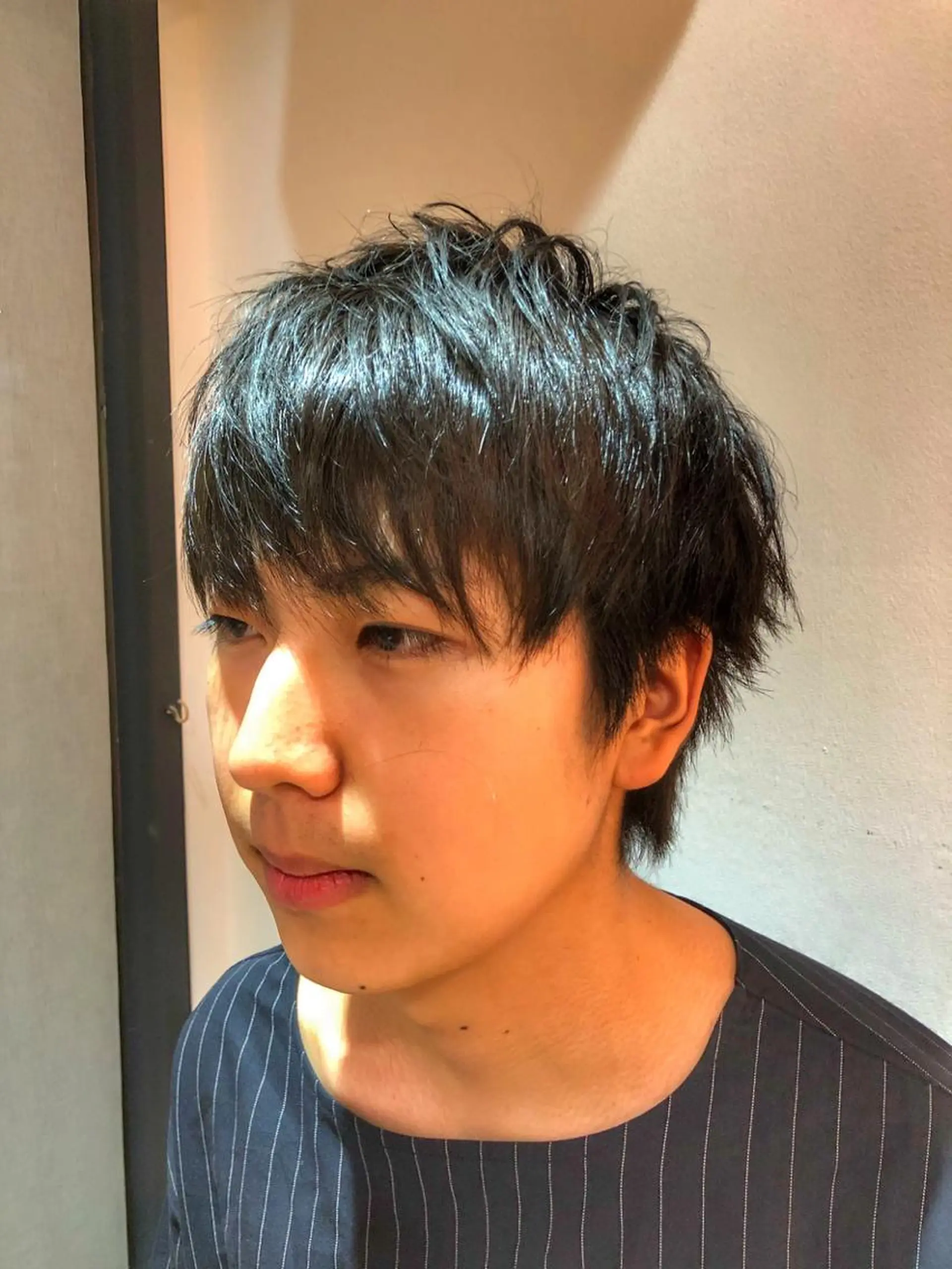 ショート カラー メンズ 美髪矯正 Rioのヘアスタイル