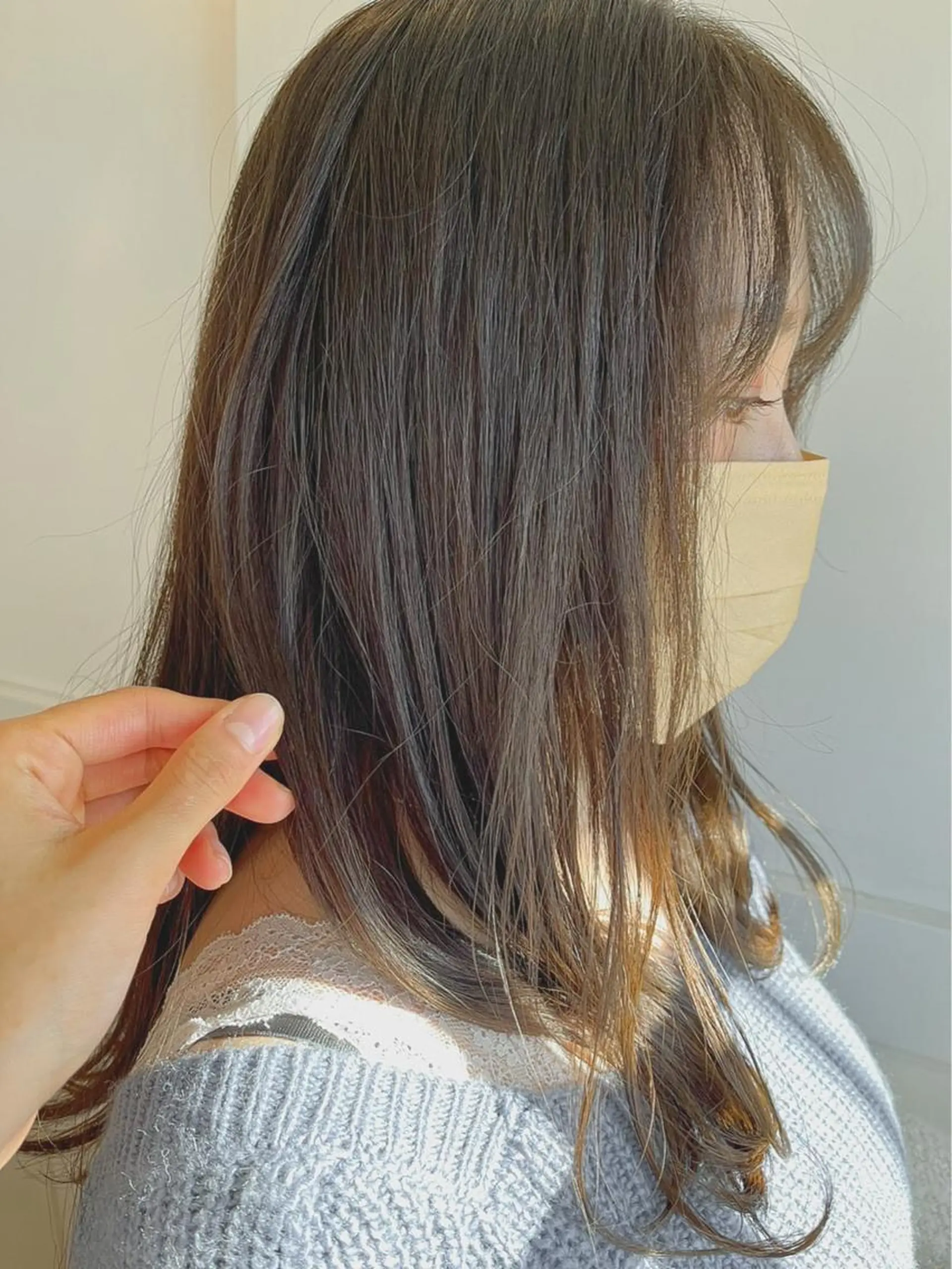 ミディアム カラー 吉田 浩太郎のヘアスタイル