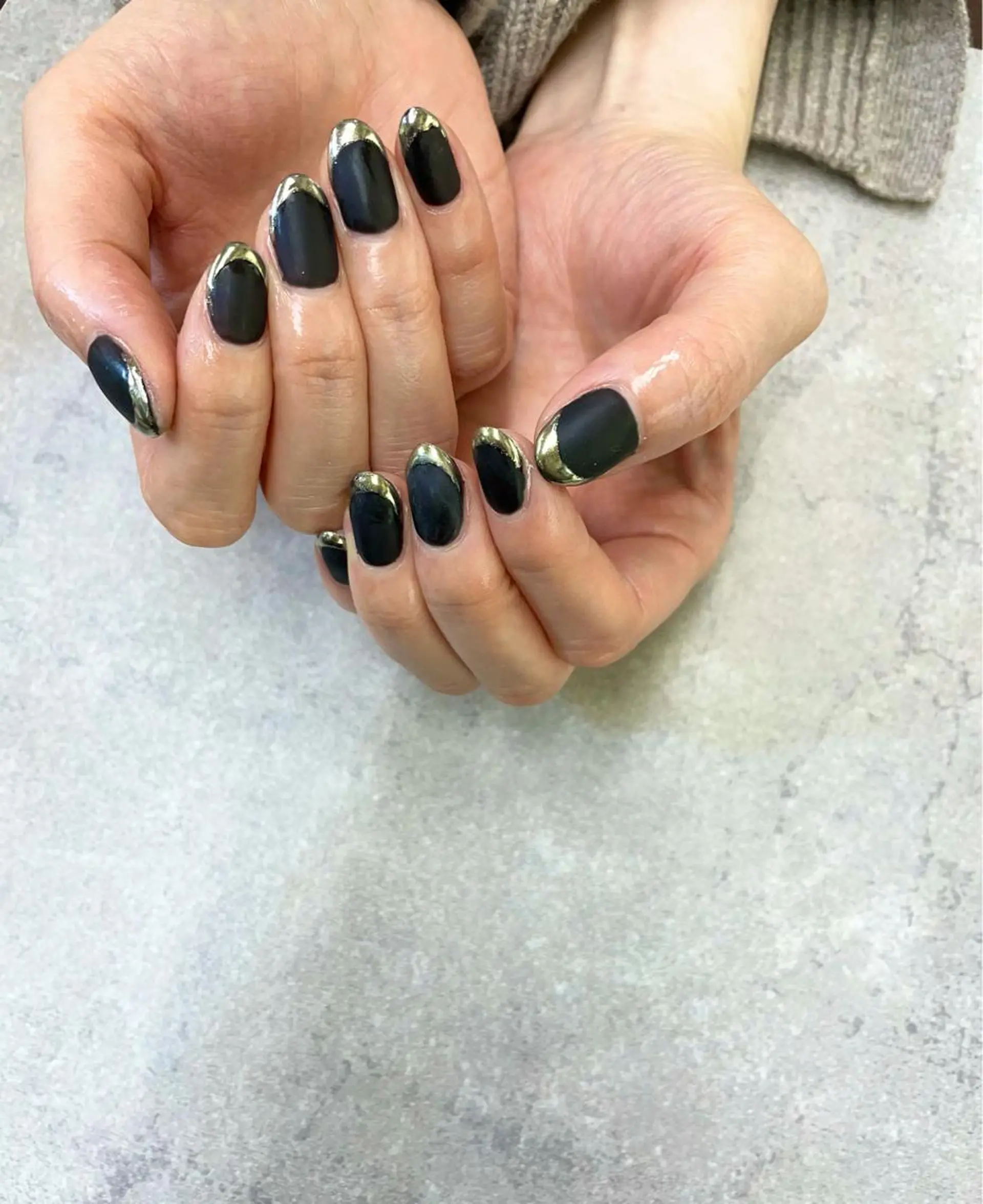 ネイル フレンチネイル マットネイル ミラーネイル ハンドネイル ハンドケア FASTNAIL PLUS 新宿店のネイルデザイン