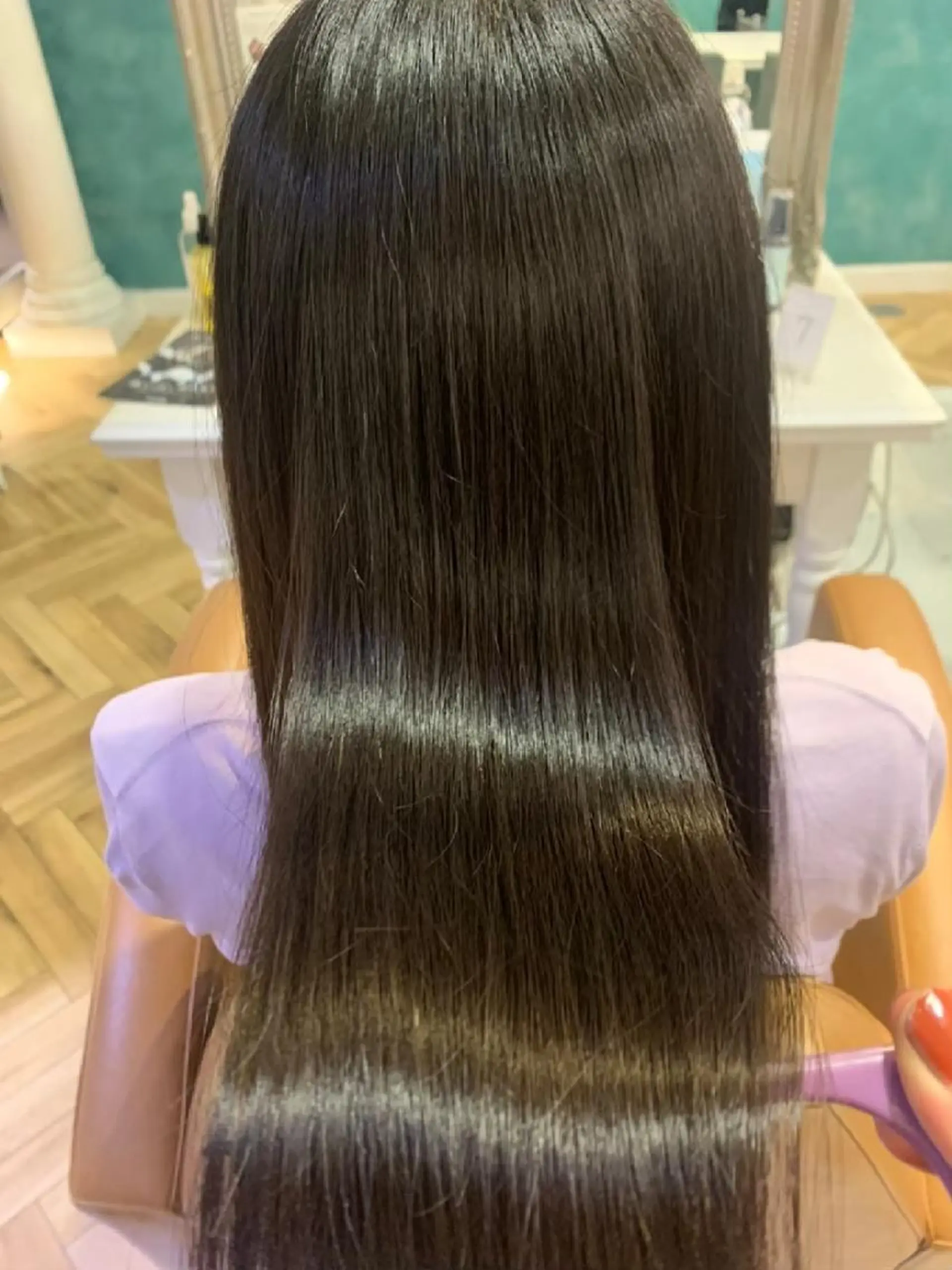 ロング 縮毛矯正/レイヤー 💎やまもとちひろのヘアスタイル
