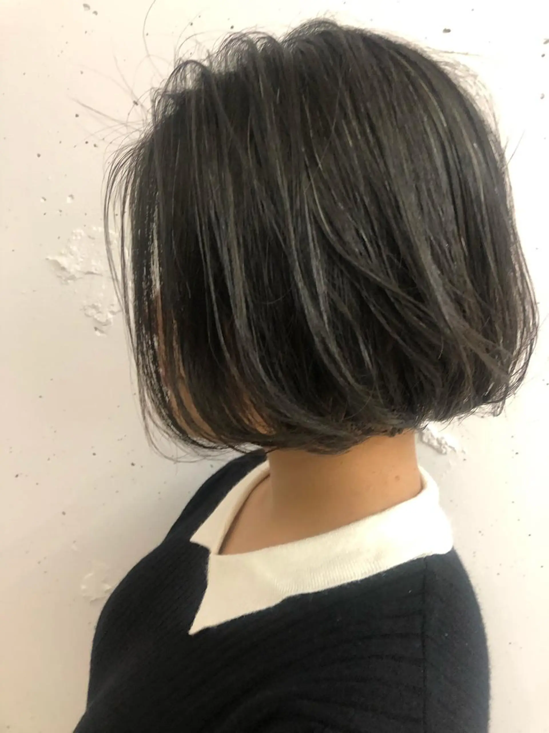ショート 顔周りの垢抜けヘア 立山あいりのヘアスタイル