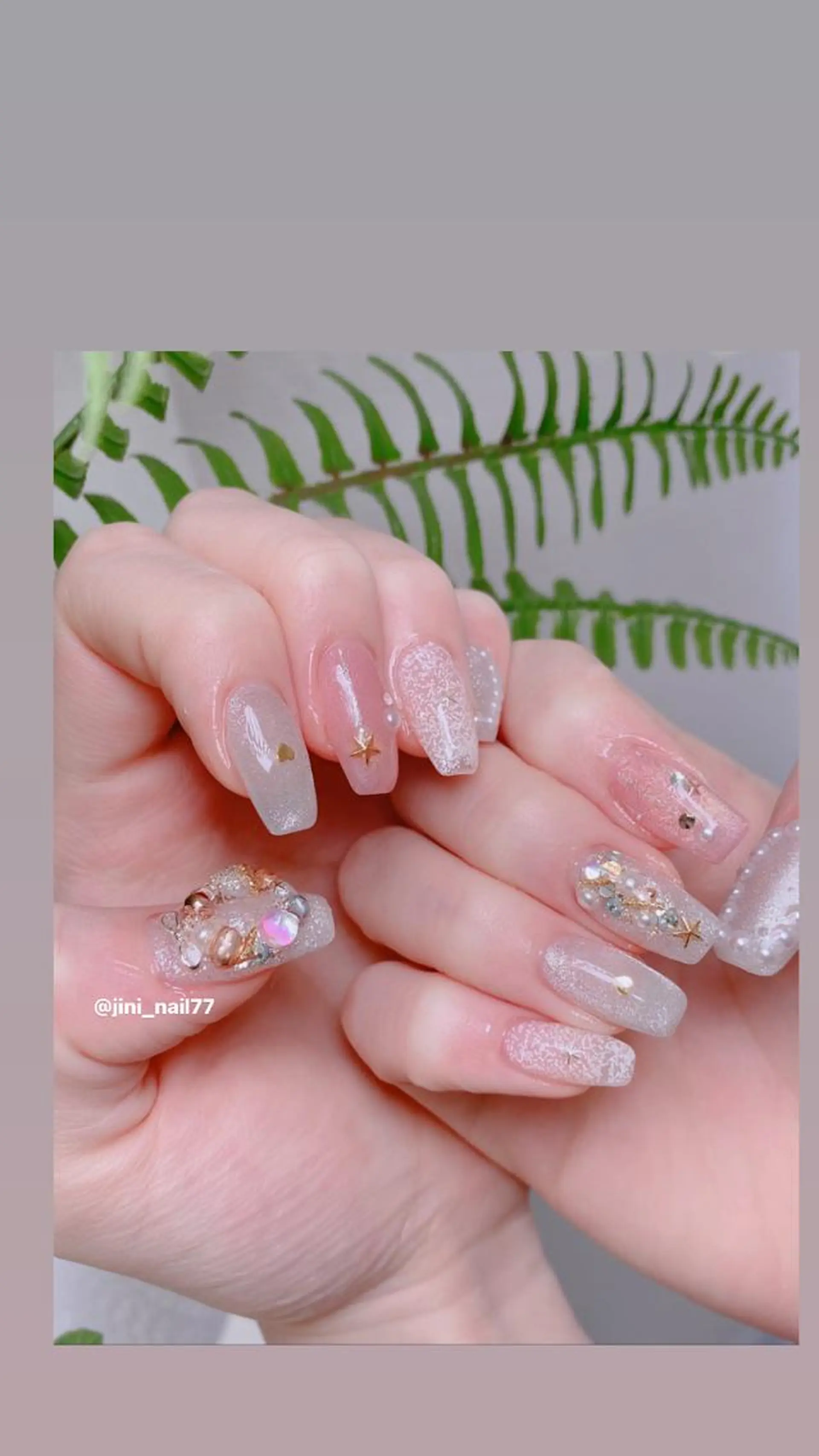 ネイル ハンドネイル JINI NAIL所属・ジニ ネイルのネイルデザイン