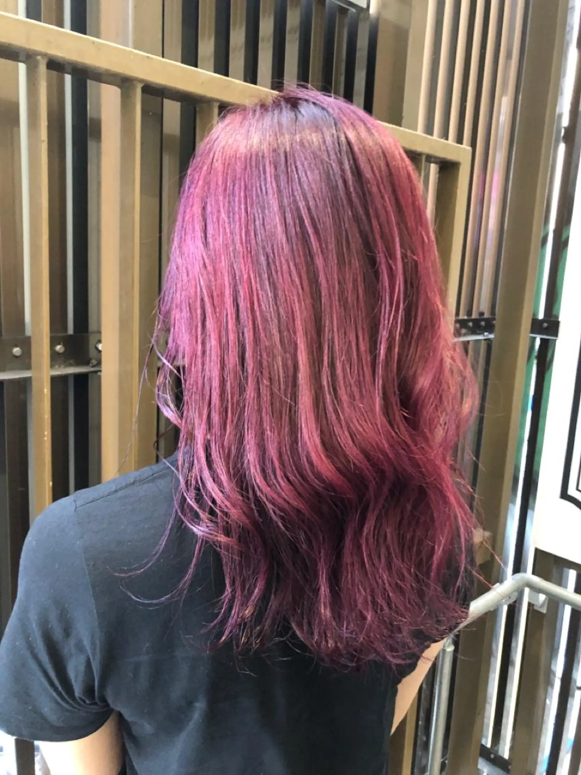 セミロング ヘアカラー トリートメント シールエクステ×美髪 改善/ヨシモトカンジのヘアスタイル