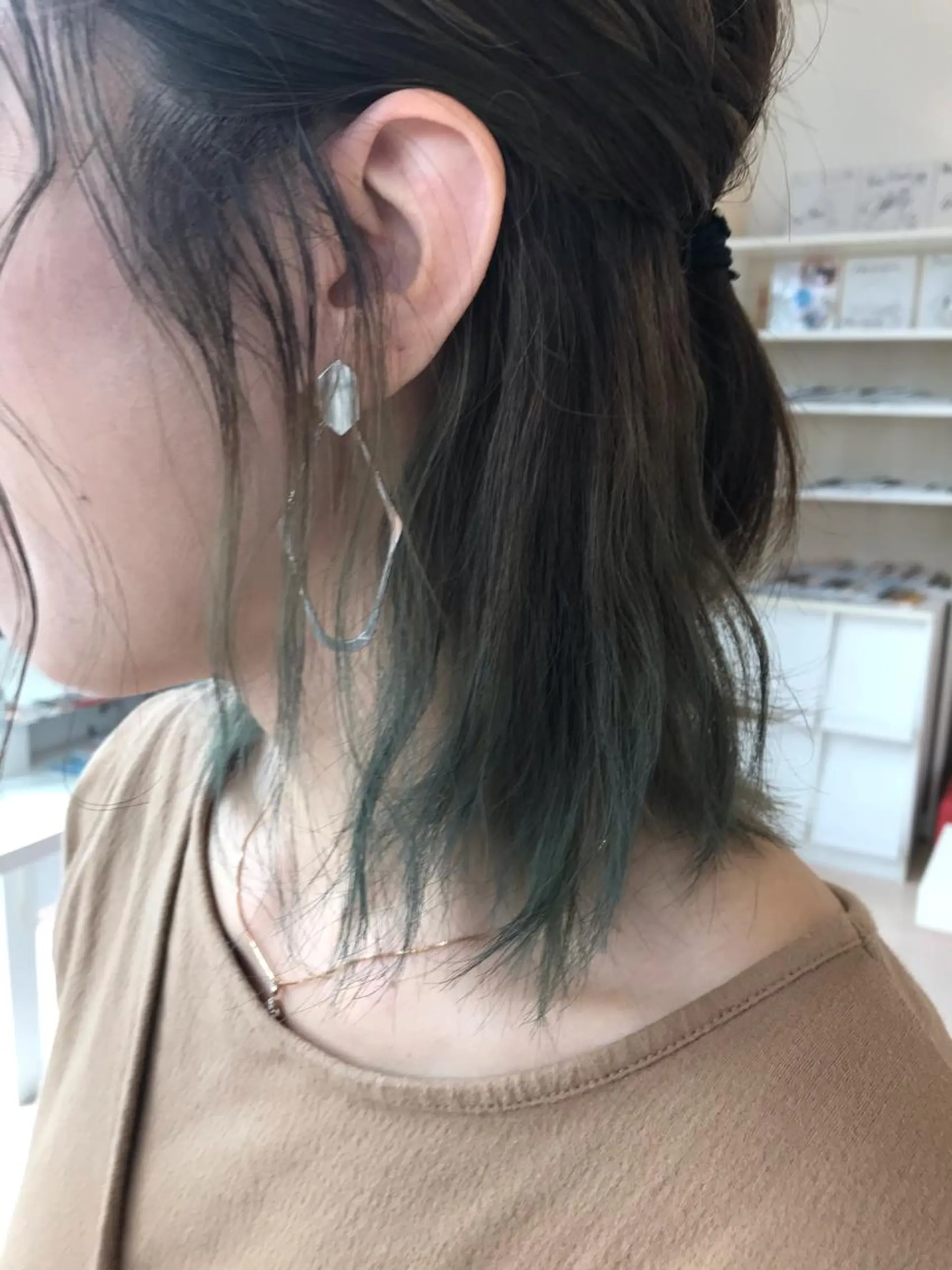 ミディアム カラー PazRood 山下のヘアスタイル