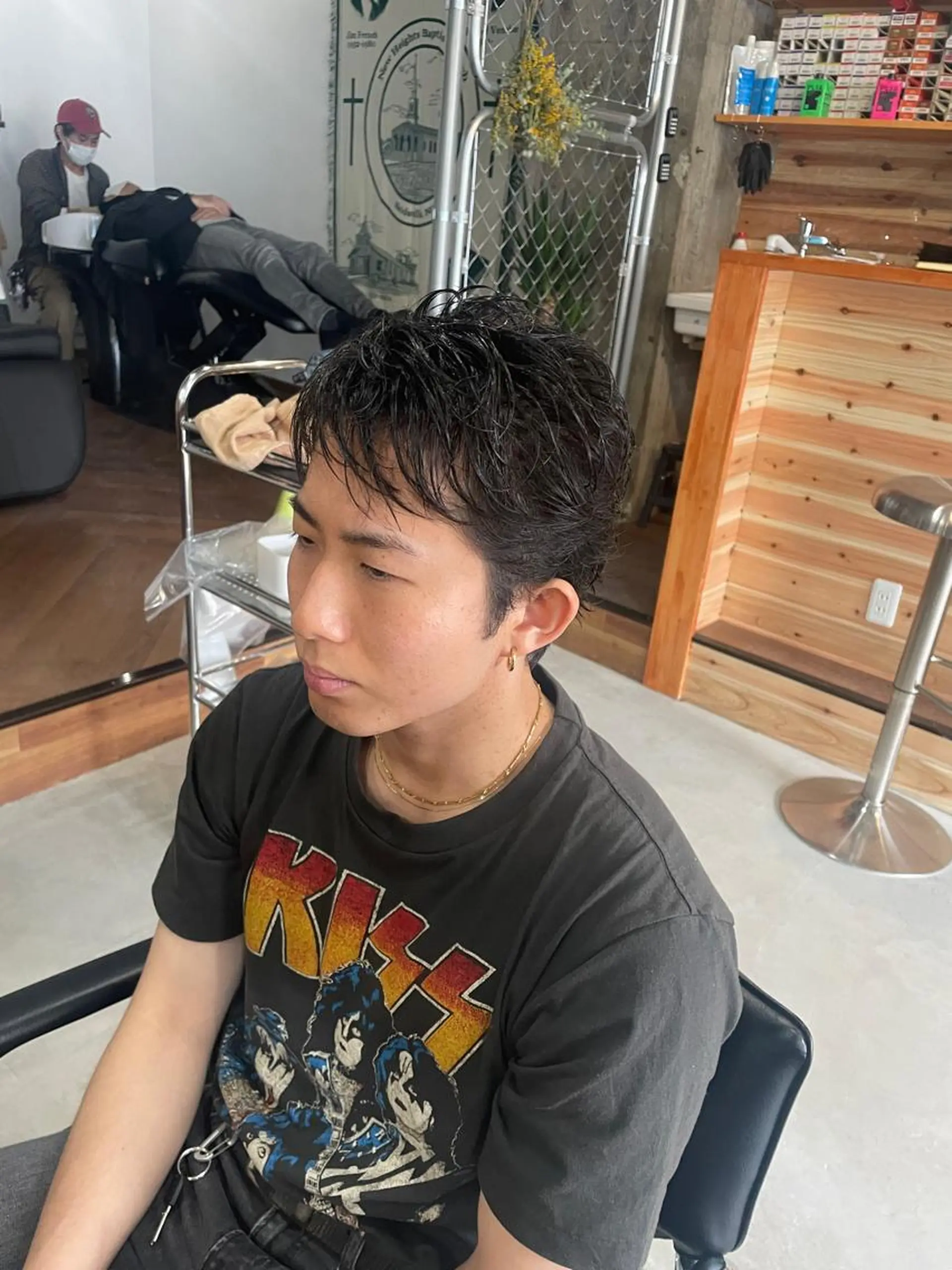 ショート くせ毛 ショートヘア タカハシ ナナコのヘアスタイル