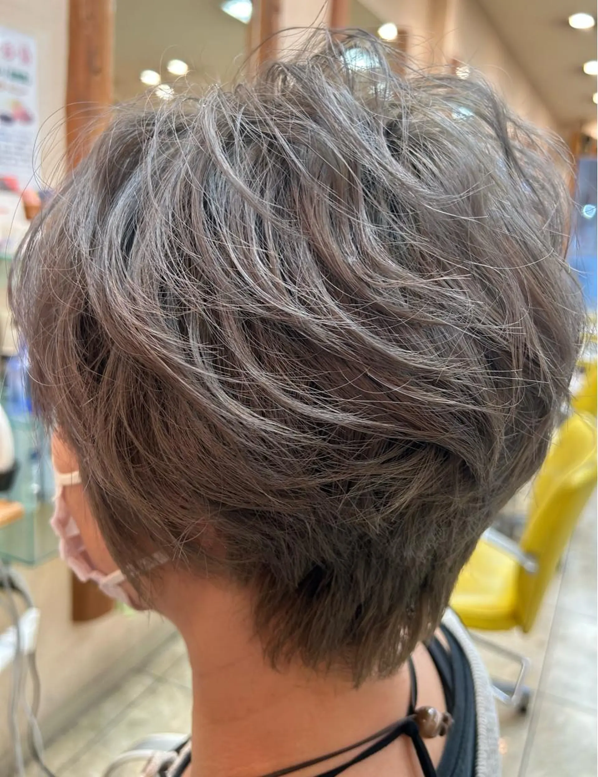 ショート カット パーマ タニモト ミユキのヘアスタイル