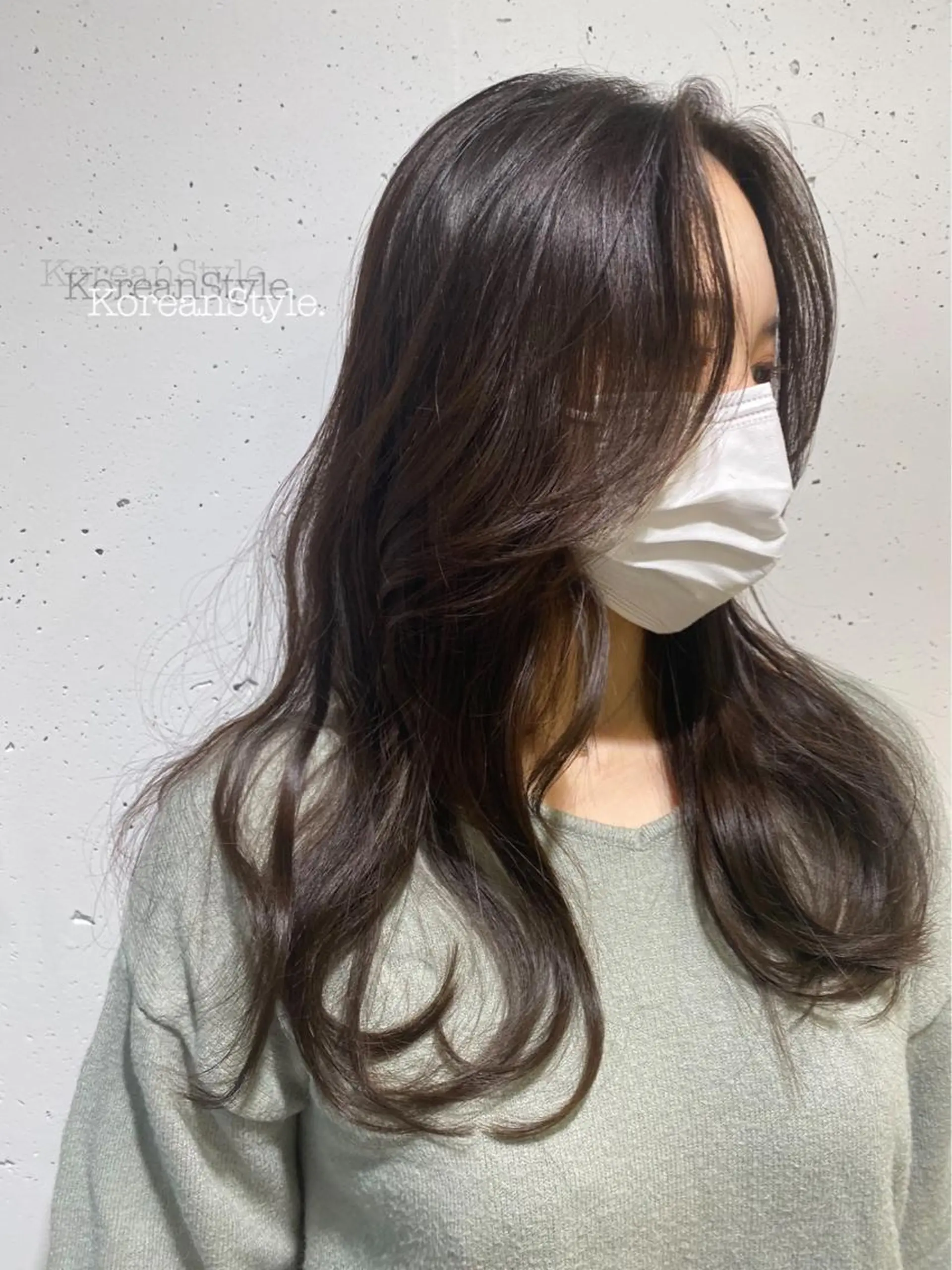 セミロング パーマ セミロングパーマ 韓国風ヘア 韓・中華美女ヘア 🇰🇷×🇨🇳のヘアスタイル