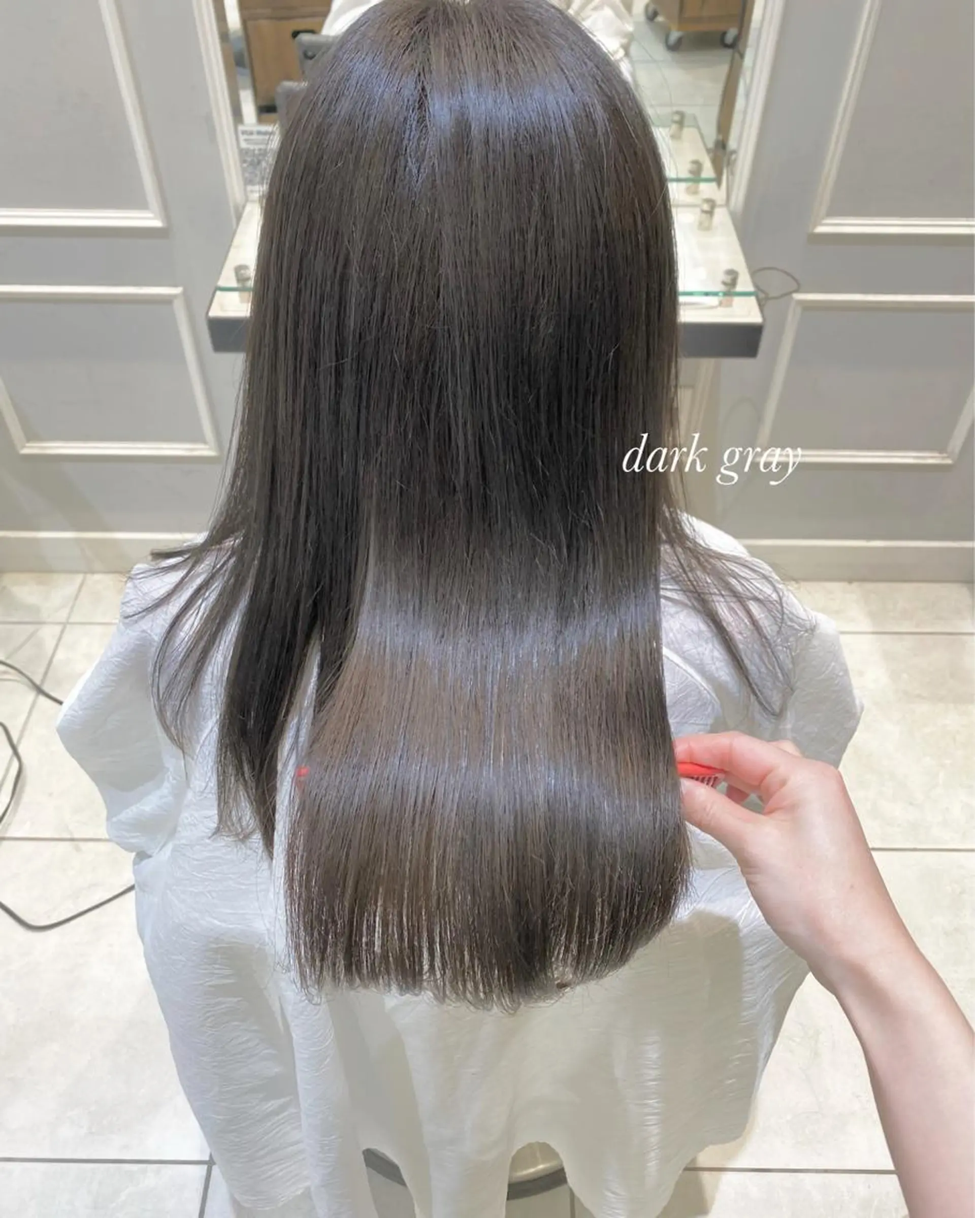 ロング 似合わせ艶髪カラー ❤️ハダユミのヘアスタイル