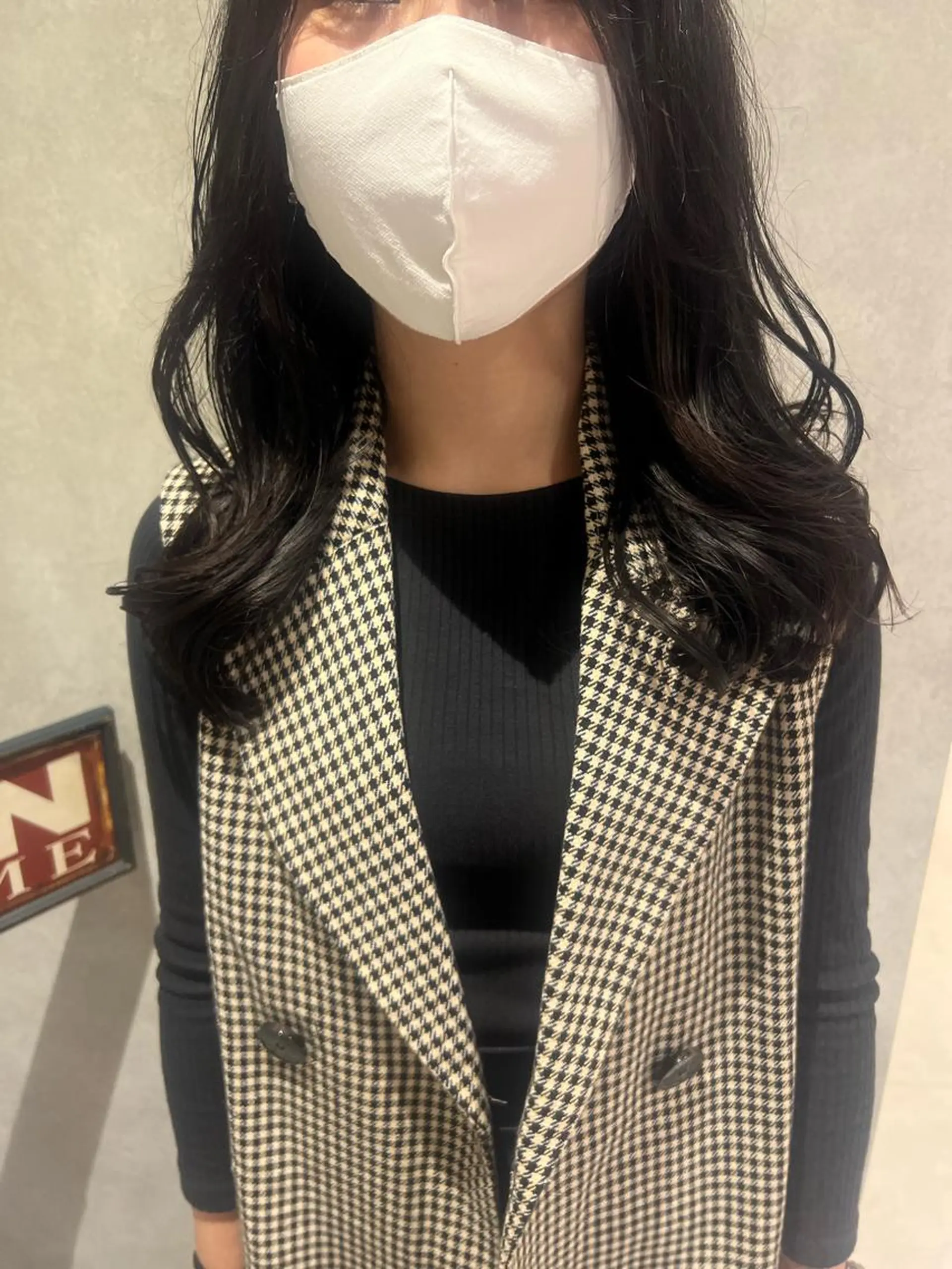 セミロング パーマ カット パーマ トリートメント 韓国hair ·͜· watanabeのヘアスタイル