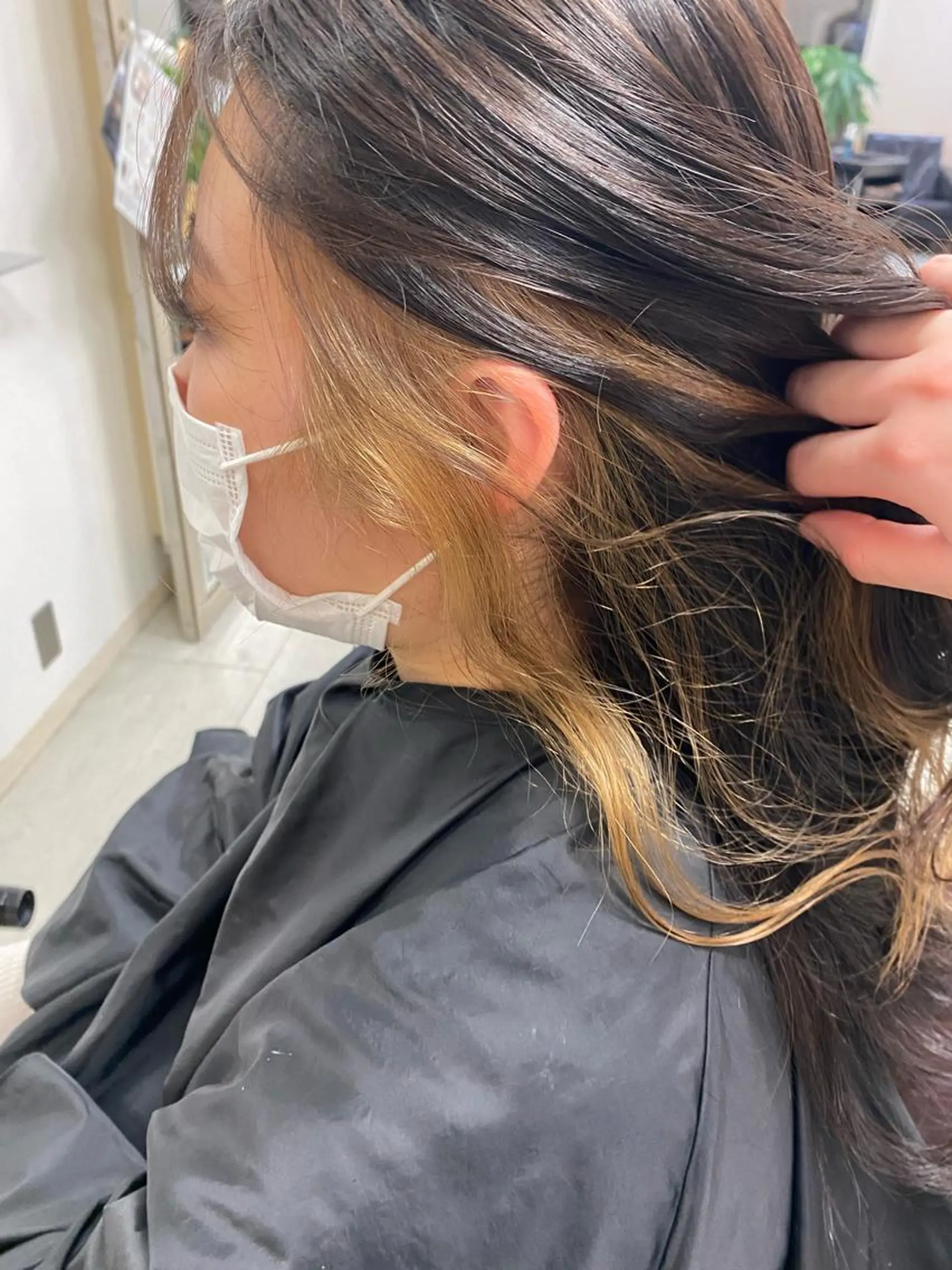 ロング ヘアカラー トリートメント 月野涼風 /レイヤーカットのその他イメージ