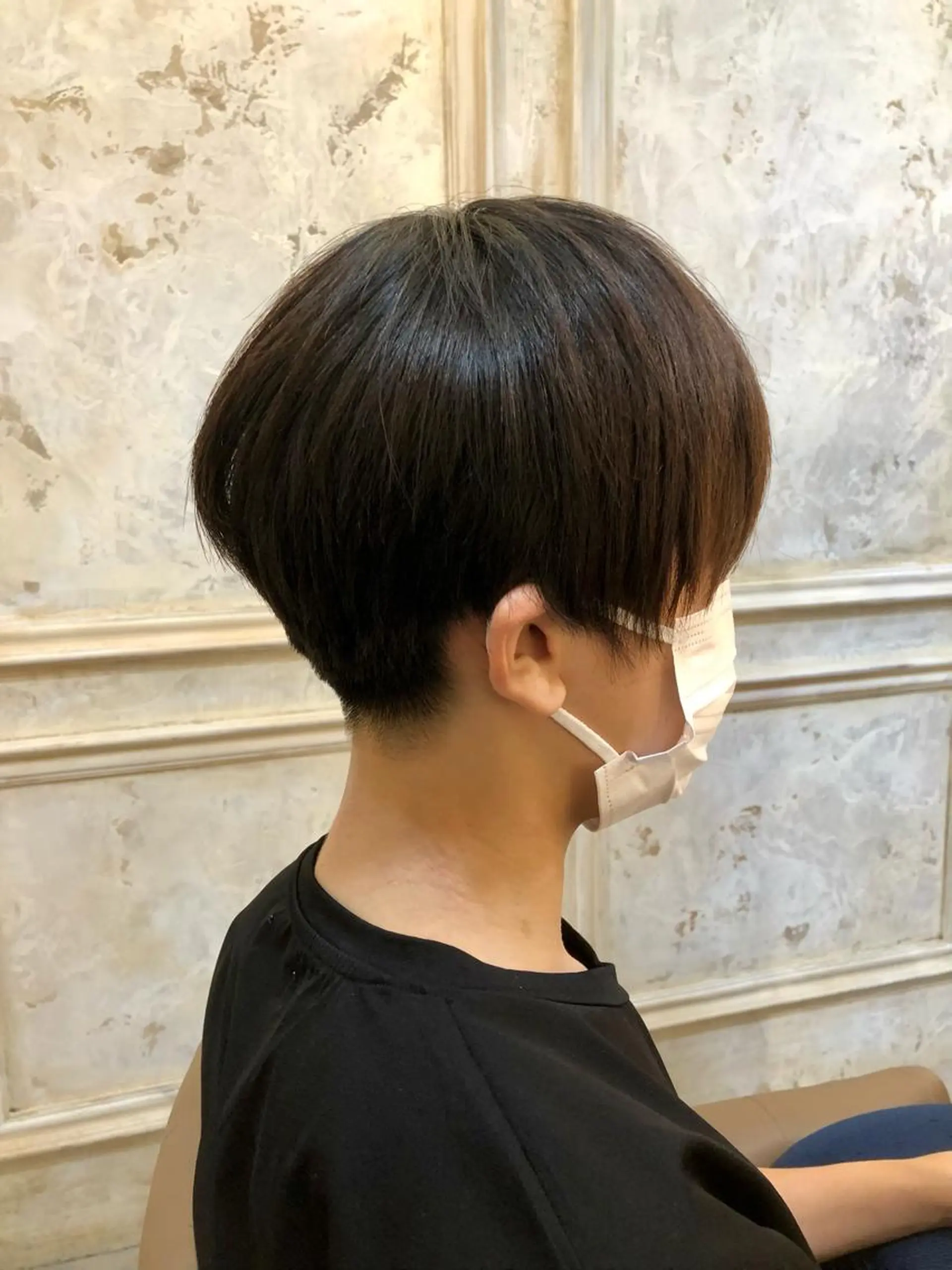 ショート メンズ セン北徒歩５分 キシタクのヘアスタイル