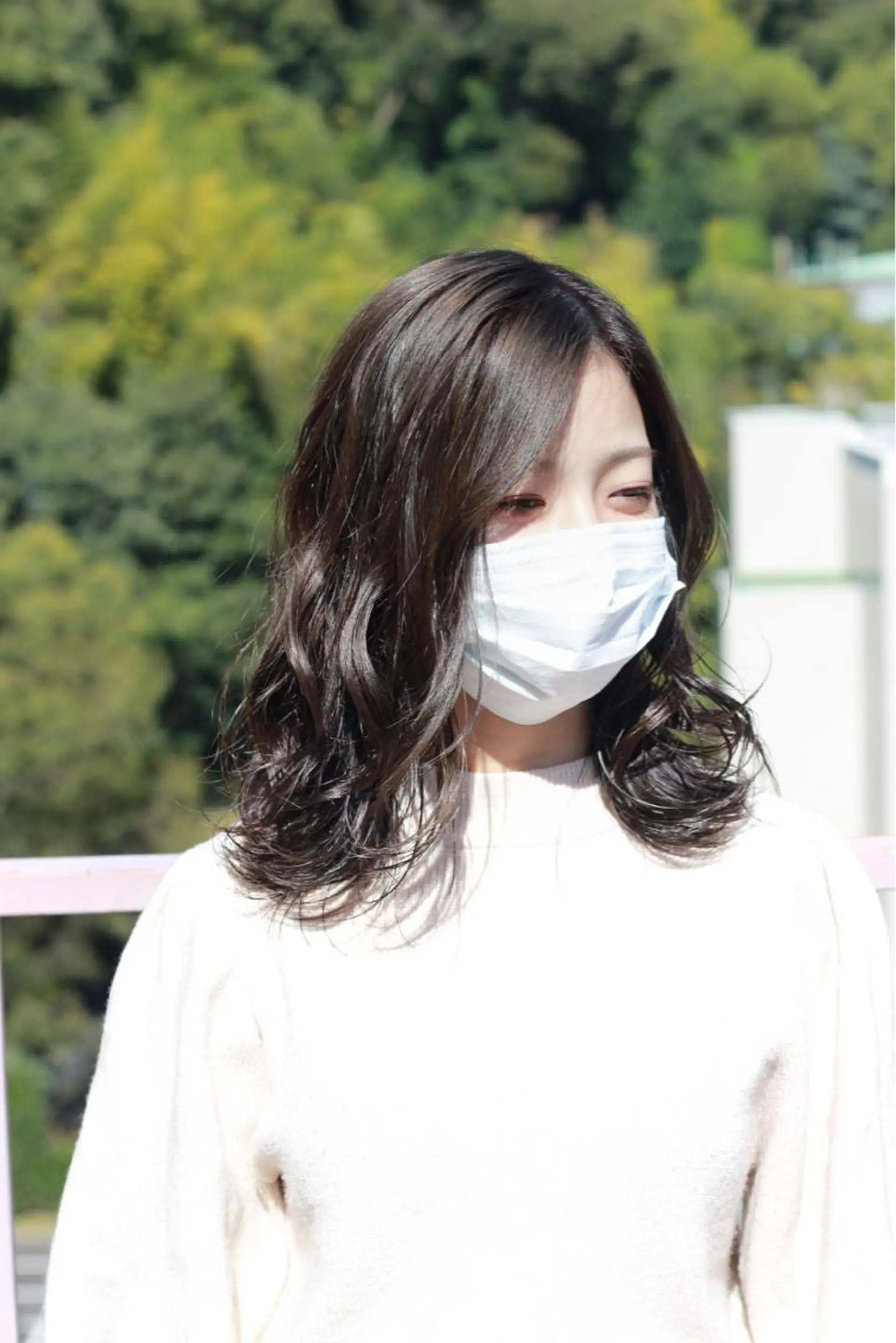 セミロング カラー グレージュ カーキグレージュ カット ヘアカラー トリートメント Viage （ビアージュ）のヘアスタイル