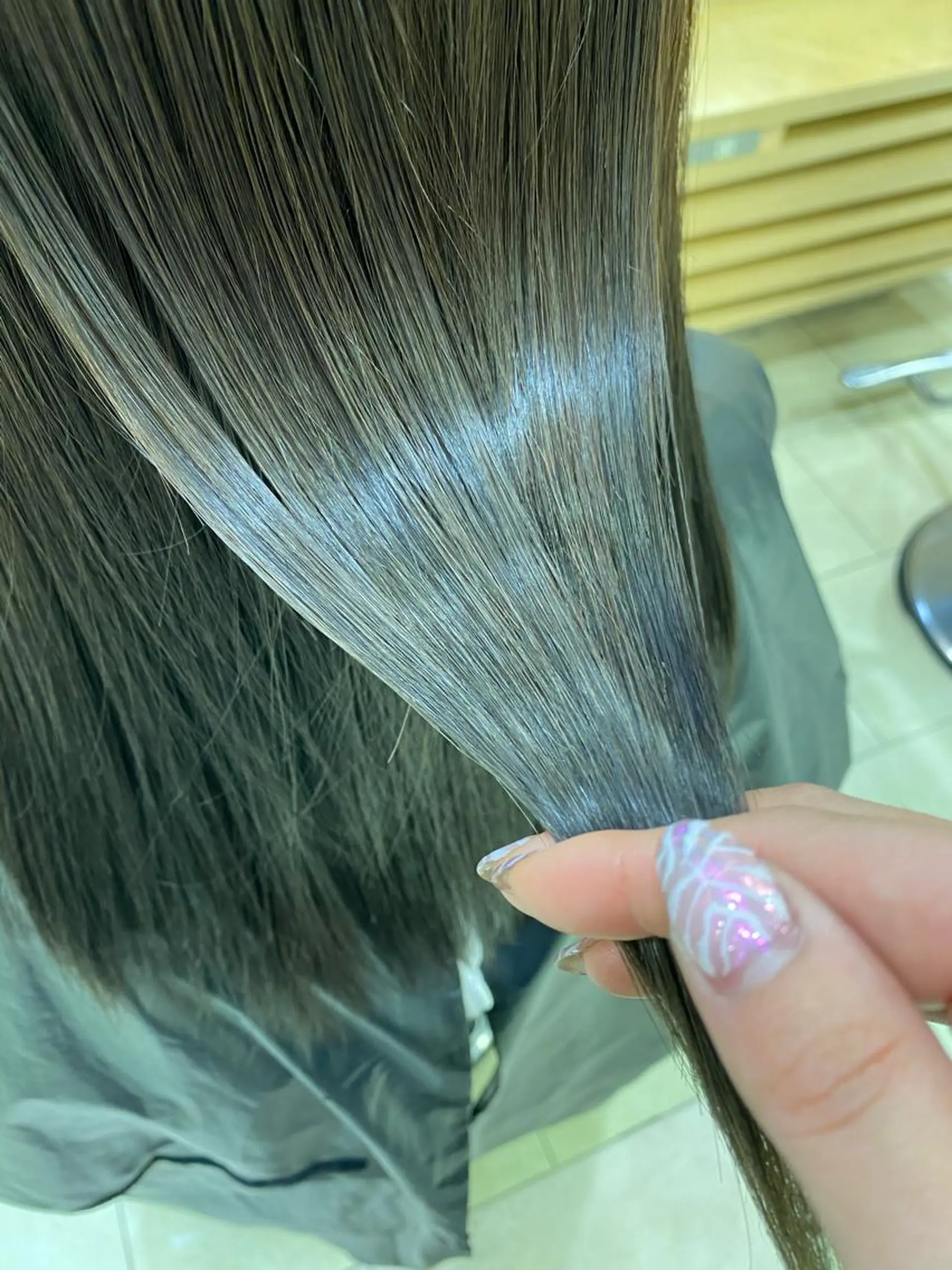 ロング カラー ヘアアレンジ TSUNA 🌙 Lim 五反田のマツエク・マツパデザイン