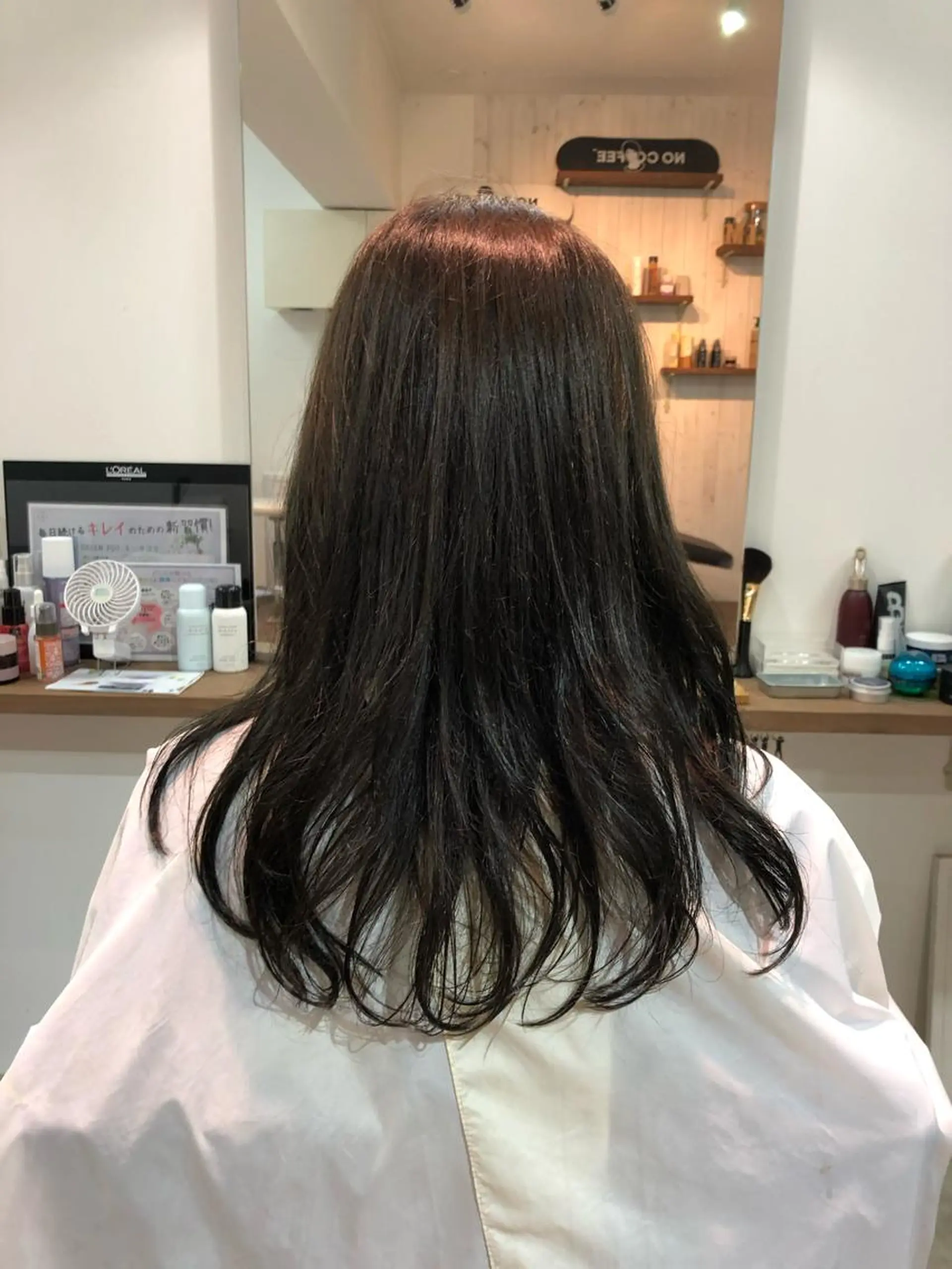 ロング 村田 幸穂のヘアスタイル