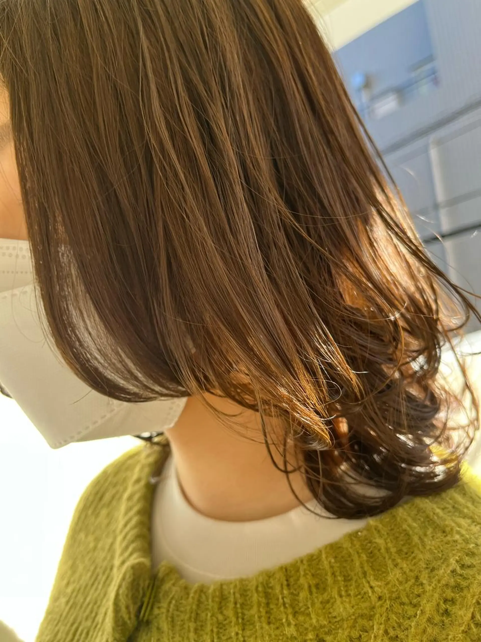 ミディアム izumi （いずみ）のヘアスタイル