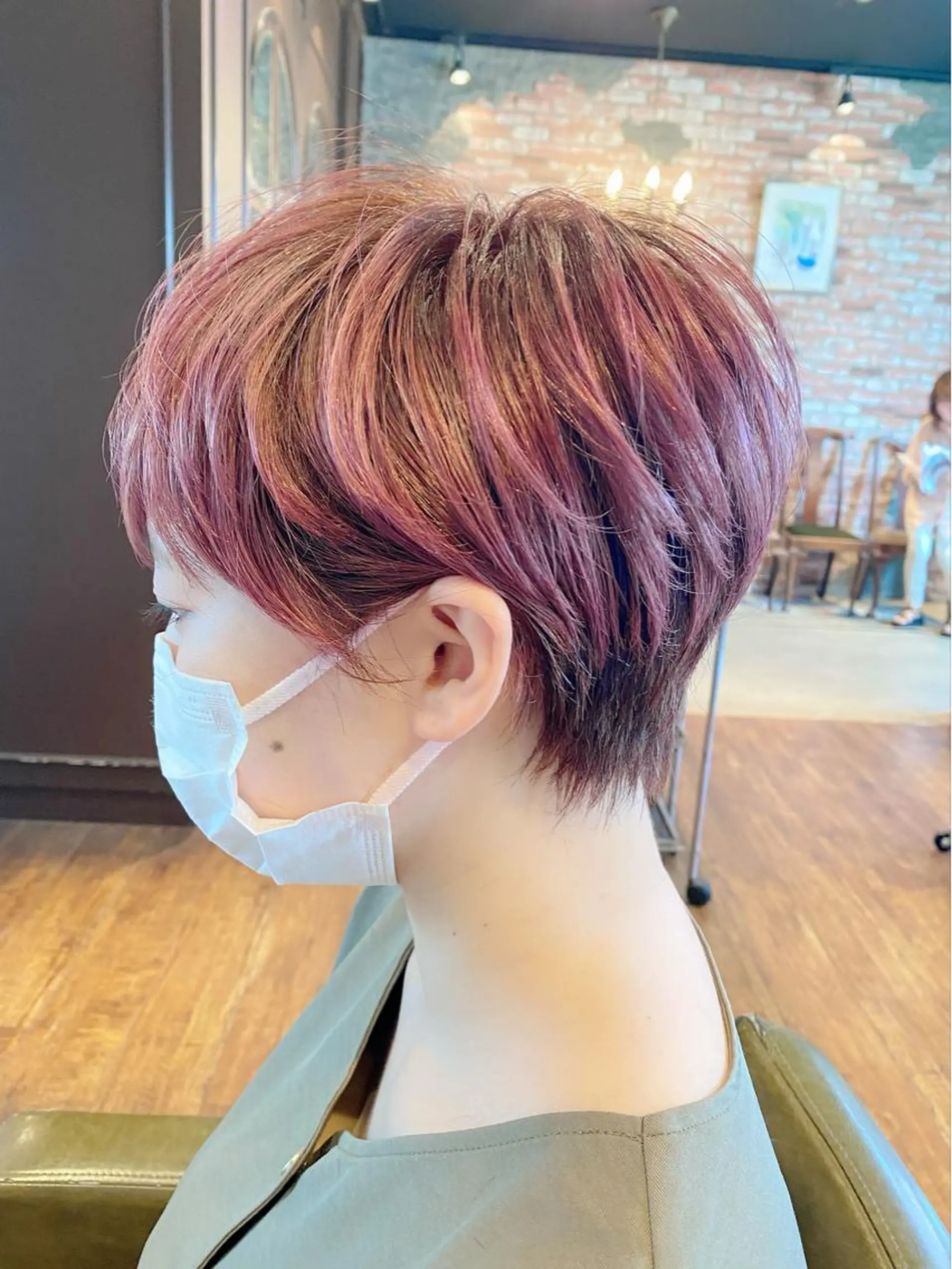 ショート カット ヘアカラー 似合わせの達人🔥 石川就平のヘアスタイル