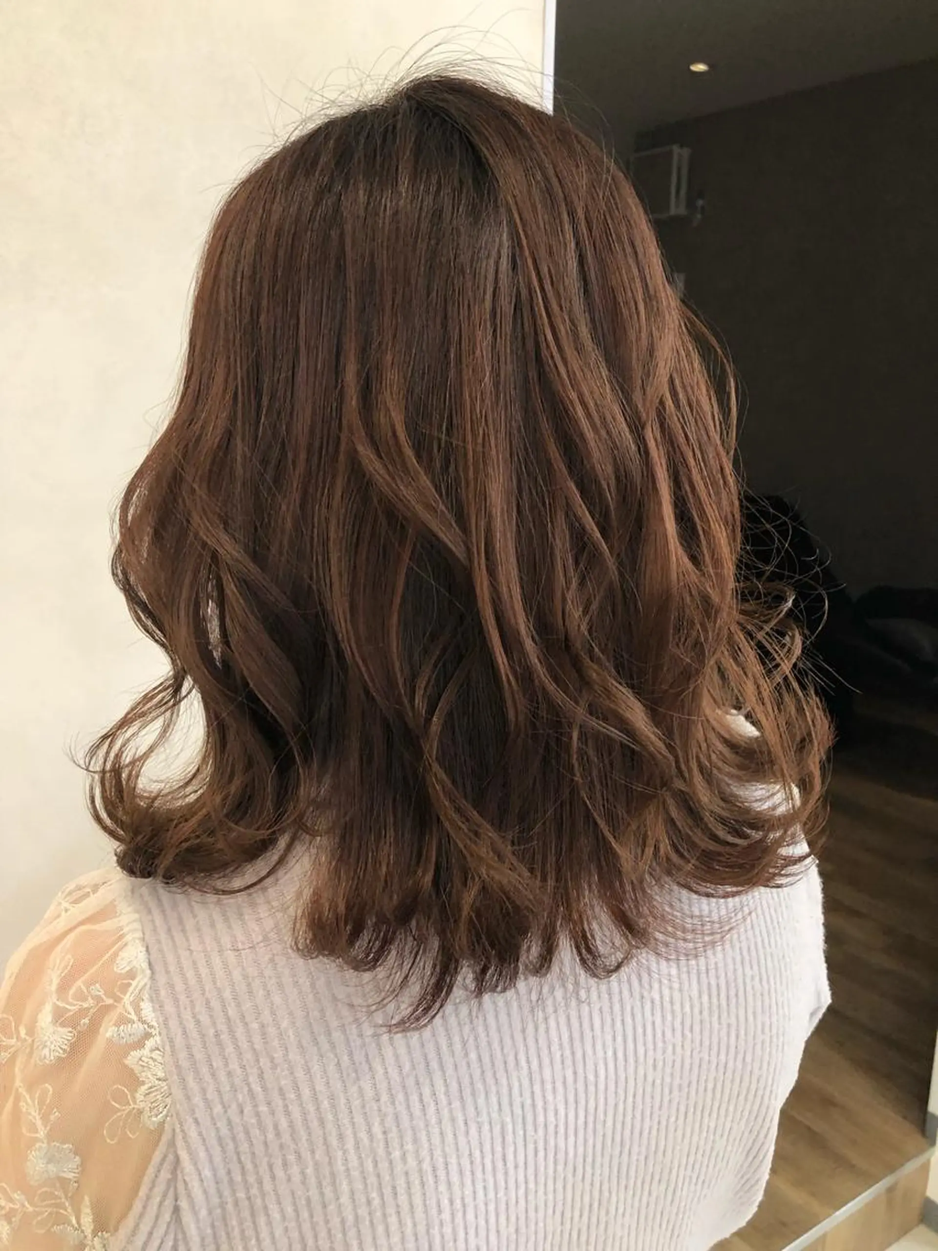 ミディアム カラー ヘアアレンジ 天野 涼のヘアスタイル