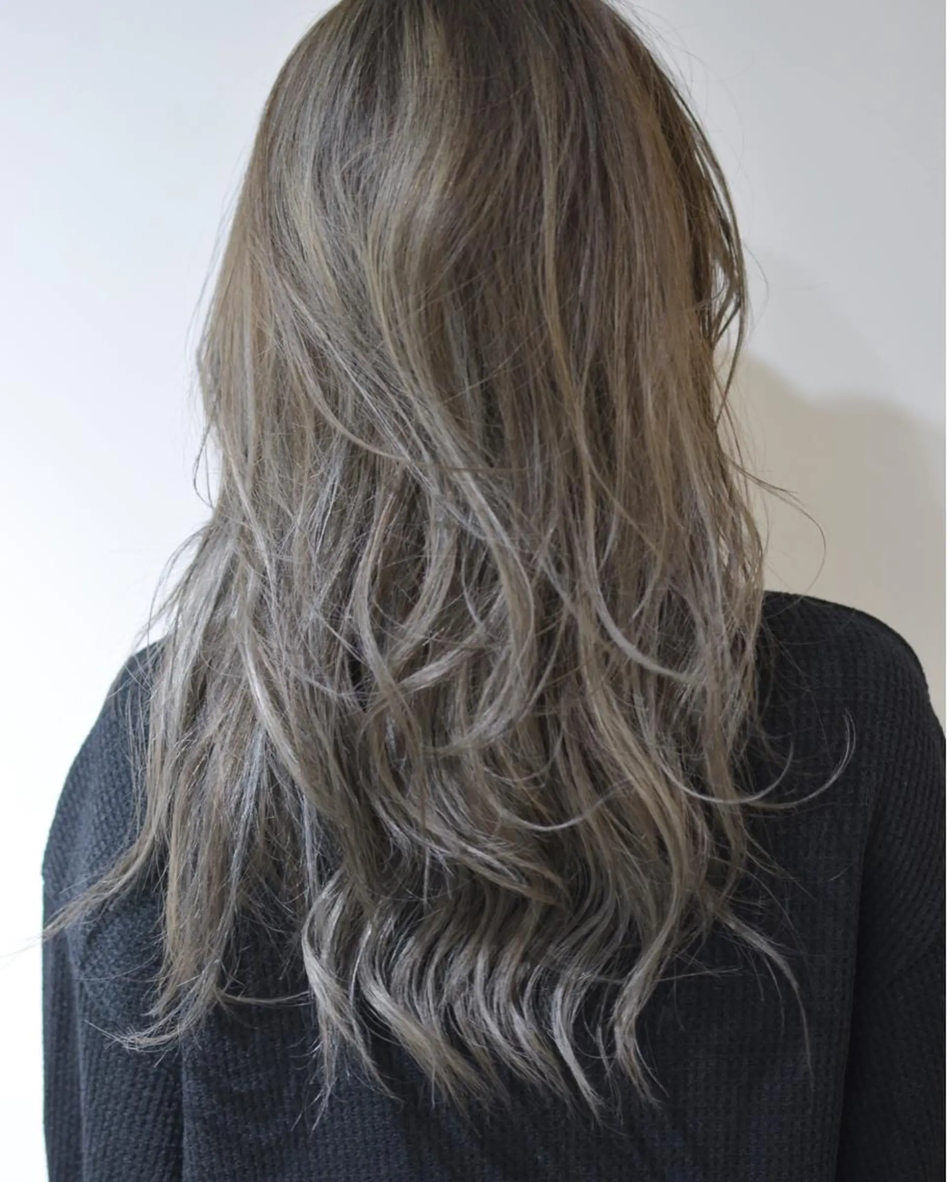 ロング ハイライト カット ヘアカラー トリートメント 木村 創造🌟 デザインカラーお任せのヘアスタイル