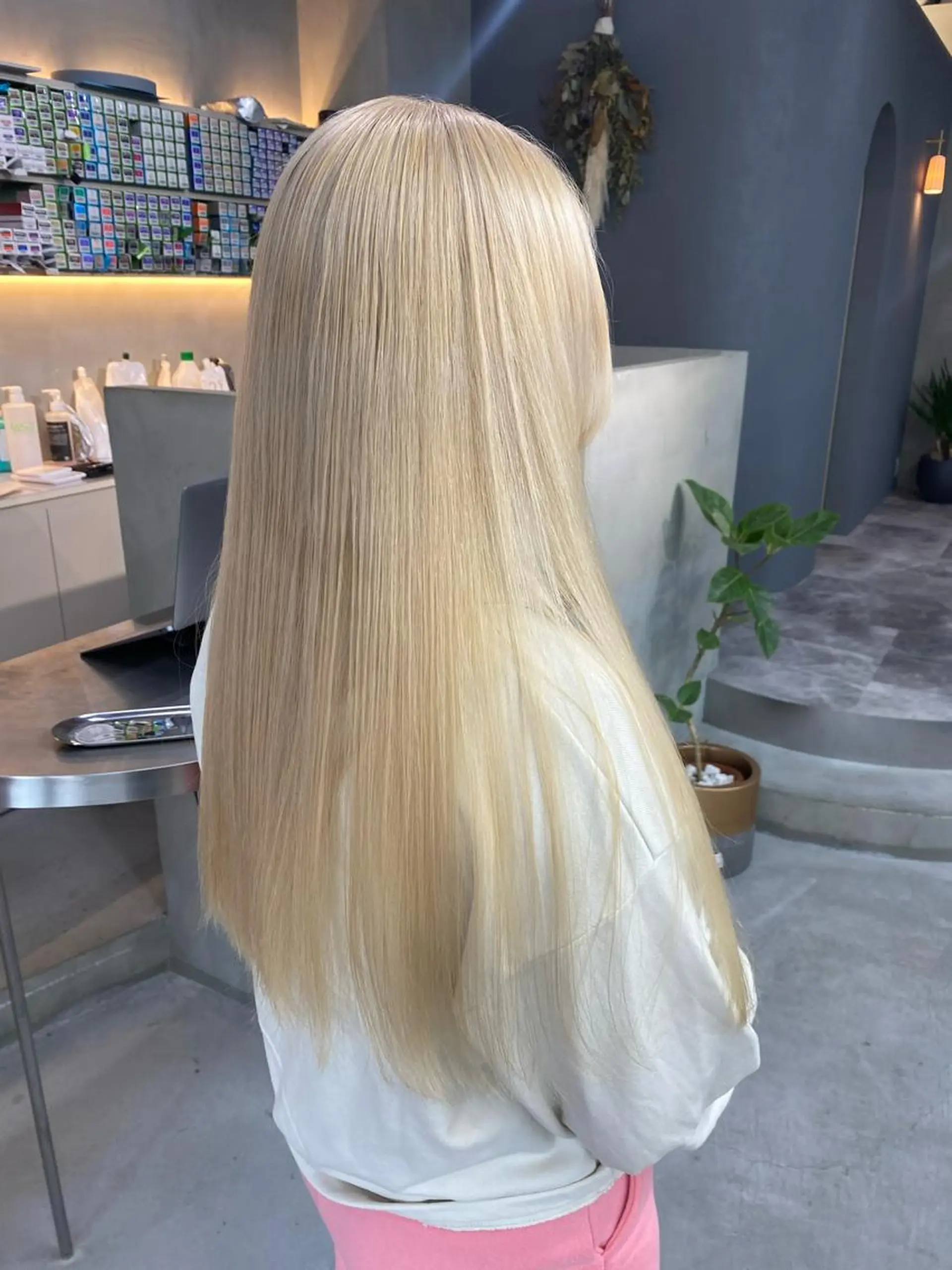 ロング カラー 前橋 姫奈のヘアスタイル