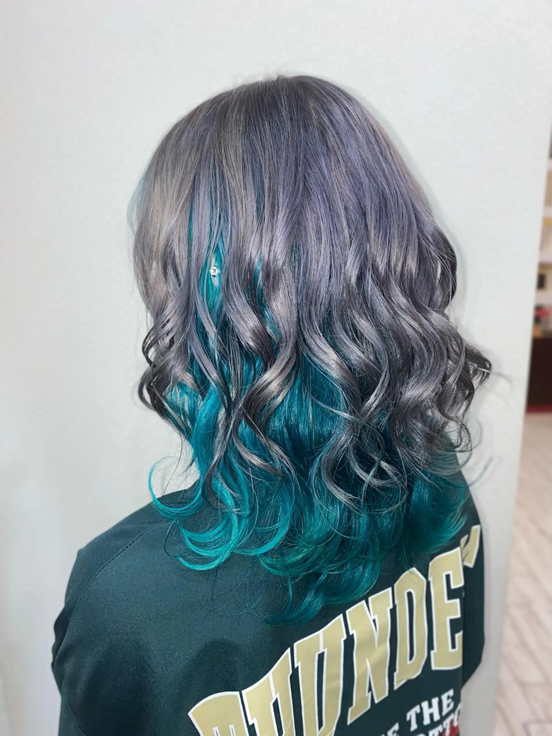 ミディアム ヘアカラー ゆぴ☾‪/推しカラー /ハイトーンのヘアスタイル