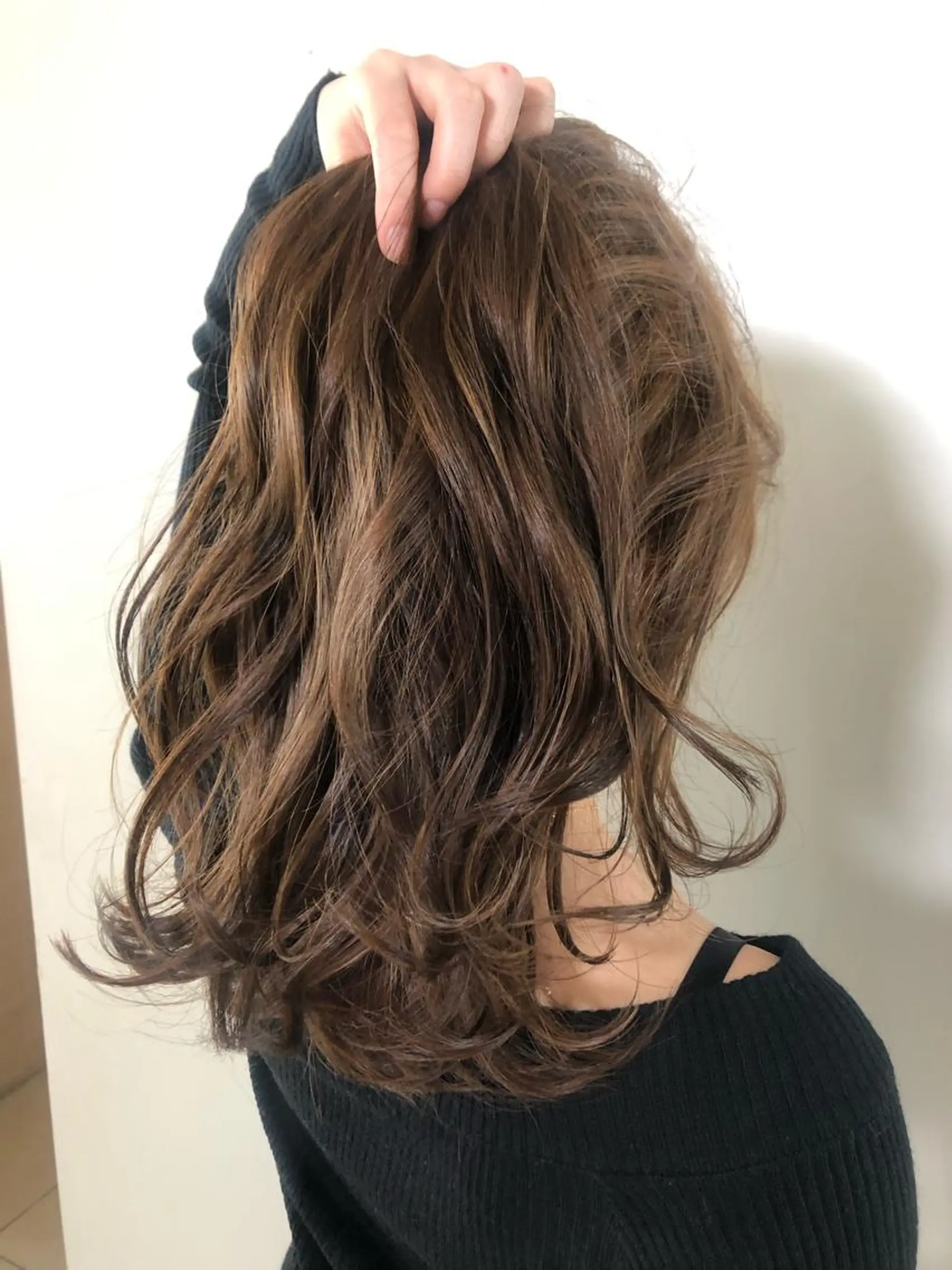 セミロング 片山美穂 心斎橋・なんばのヘアスタイル