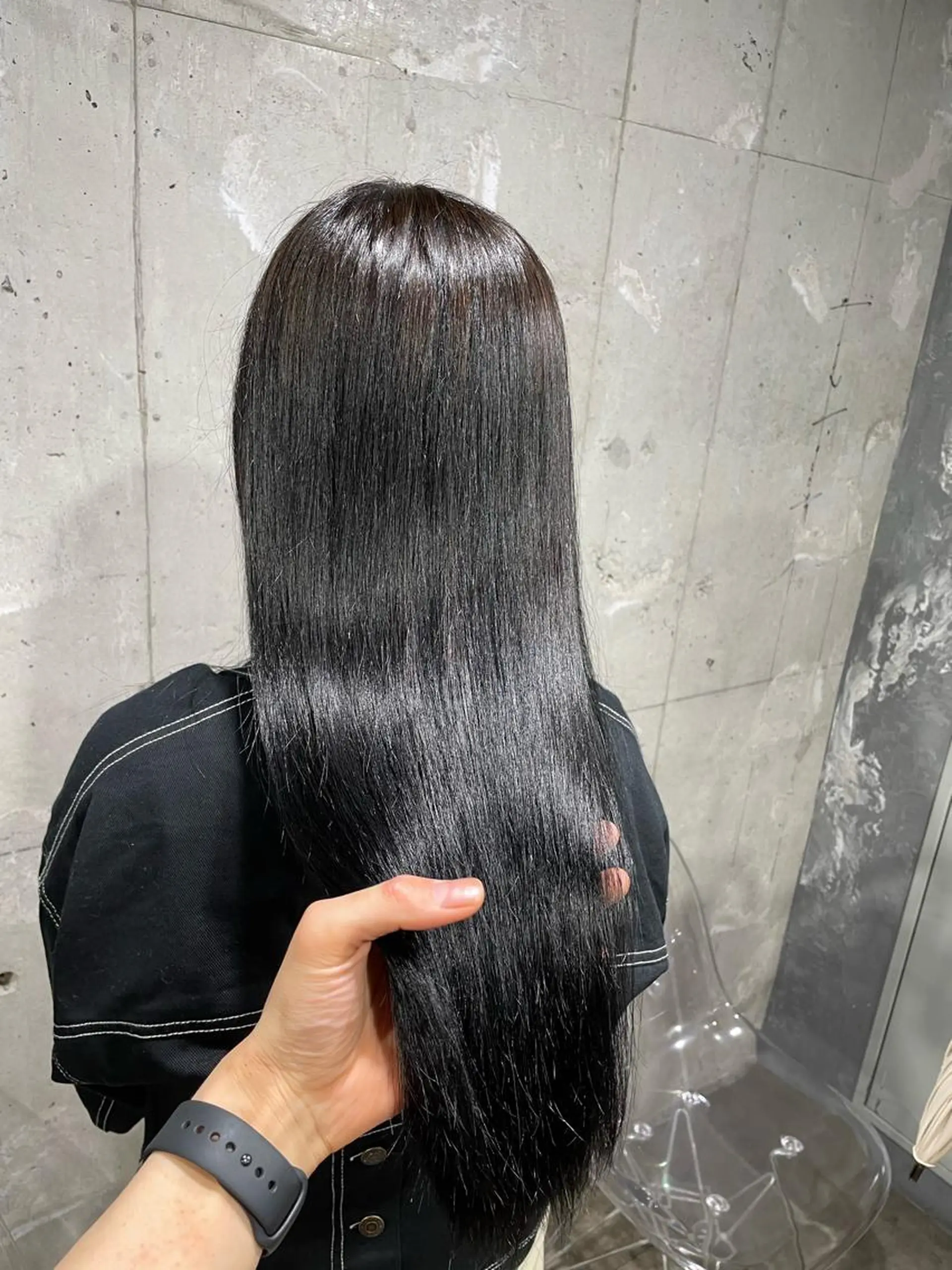 ロング カラー カット ヘアカラー トリートメント ヘッドスパ ヘアセット ベージュカラー💖 やすひろのヘアスタイル