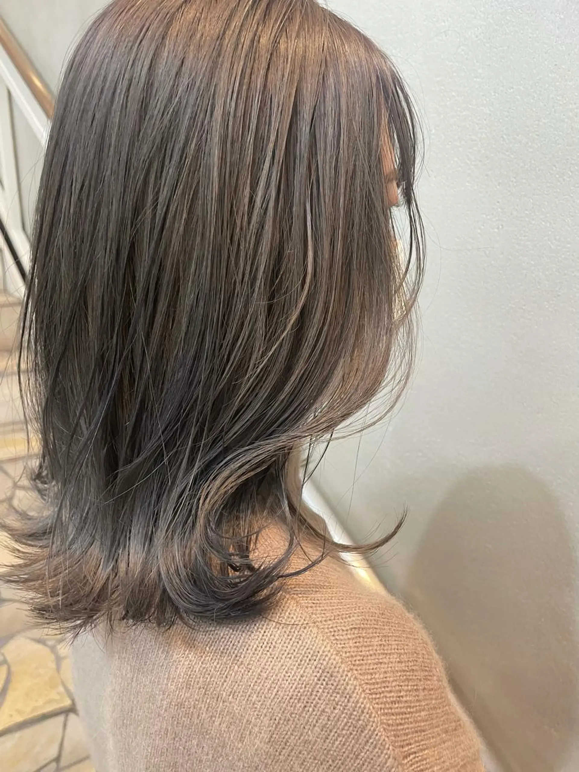 ミディアム カラー ブリーチ 沖縄/ヘアアレンジ /ナカノのヘアスタイル