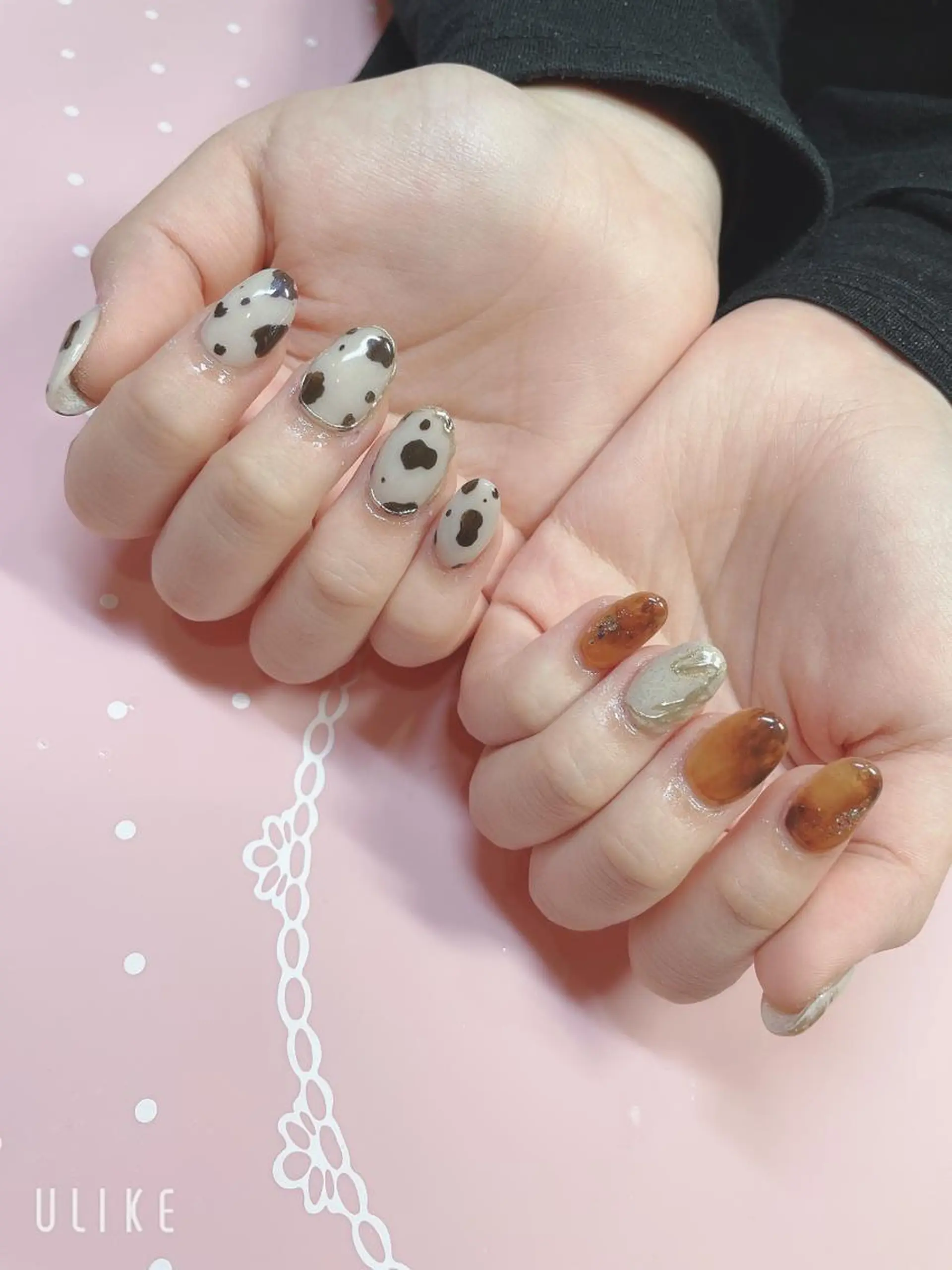 ショート ネイル ハンドネイル 《LB》ラブリエ Nail&eyeのマツエク・マツパデザイン
