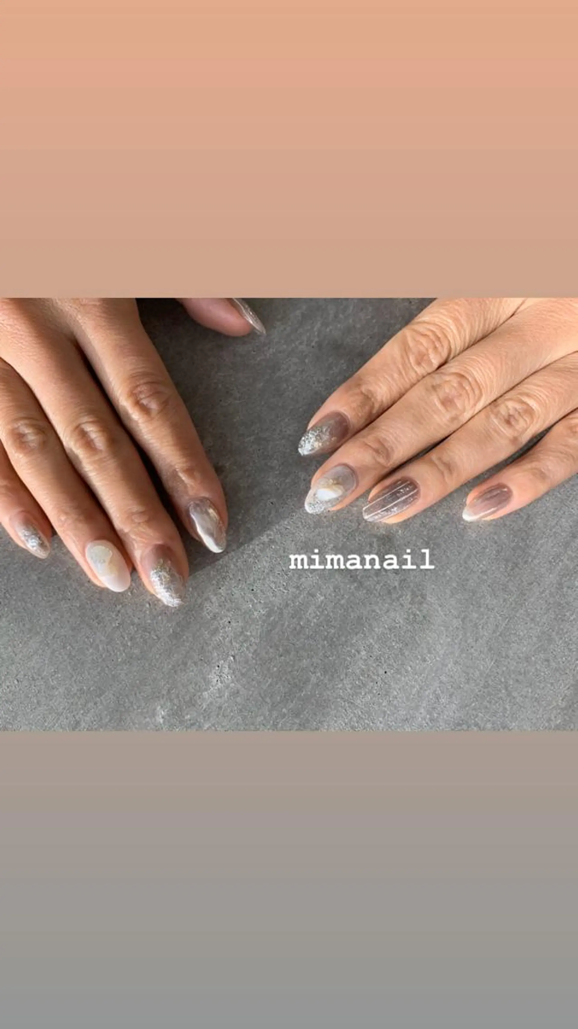 ネイル ハンドネイル mima nailのネイルデザイン