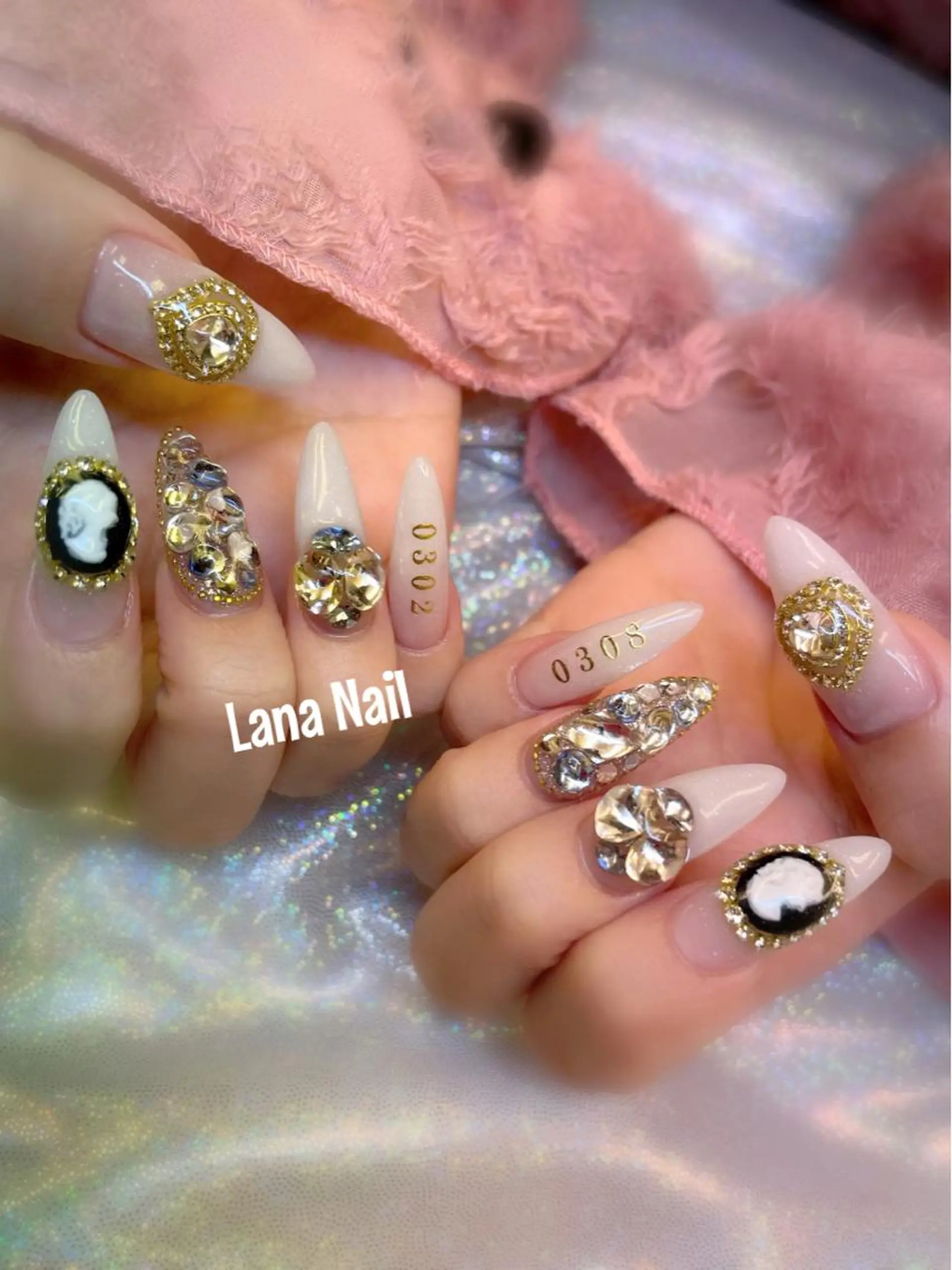 ネイル スカルプネイル Lana Nailのネイルデザイン