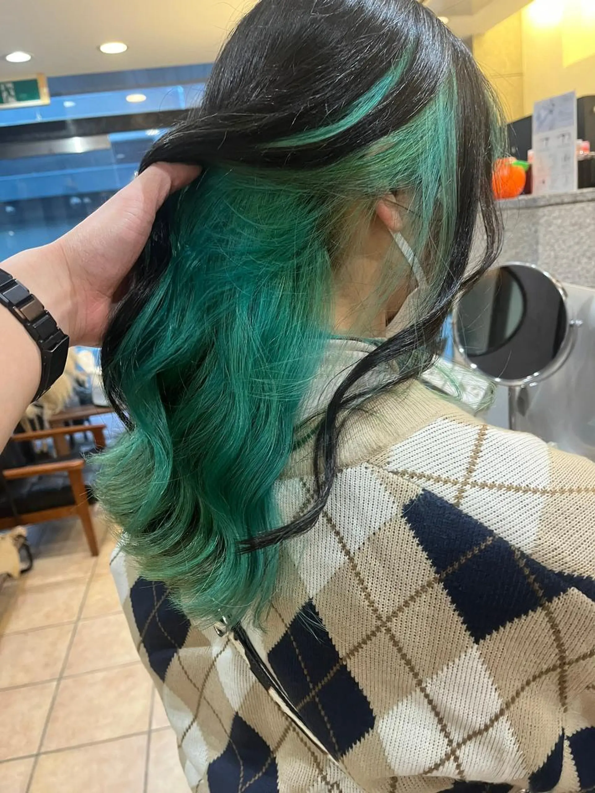 ロング カラー ダブルカラー グラデーションカラー ハイライトカラー イルミナカラー インナーカラー ヘアカラー トリートメント BUCKS【天王寺】 バックス【駅30秒】のヘアスタイル