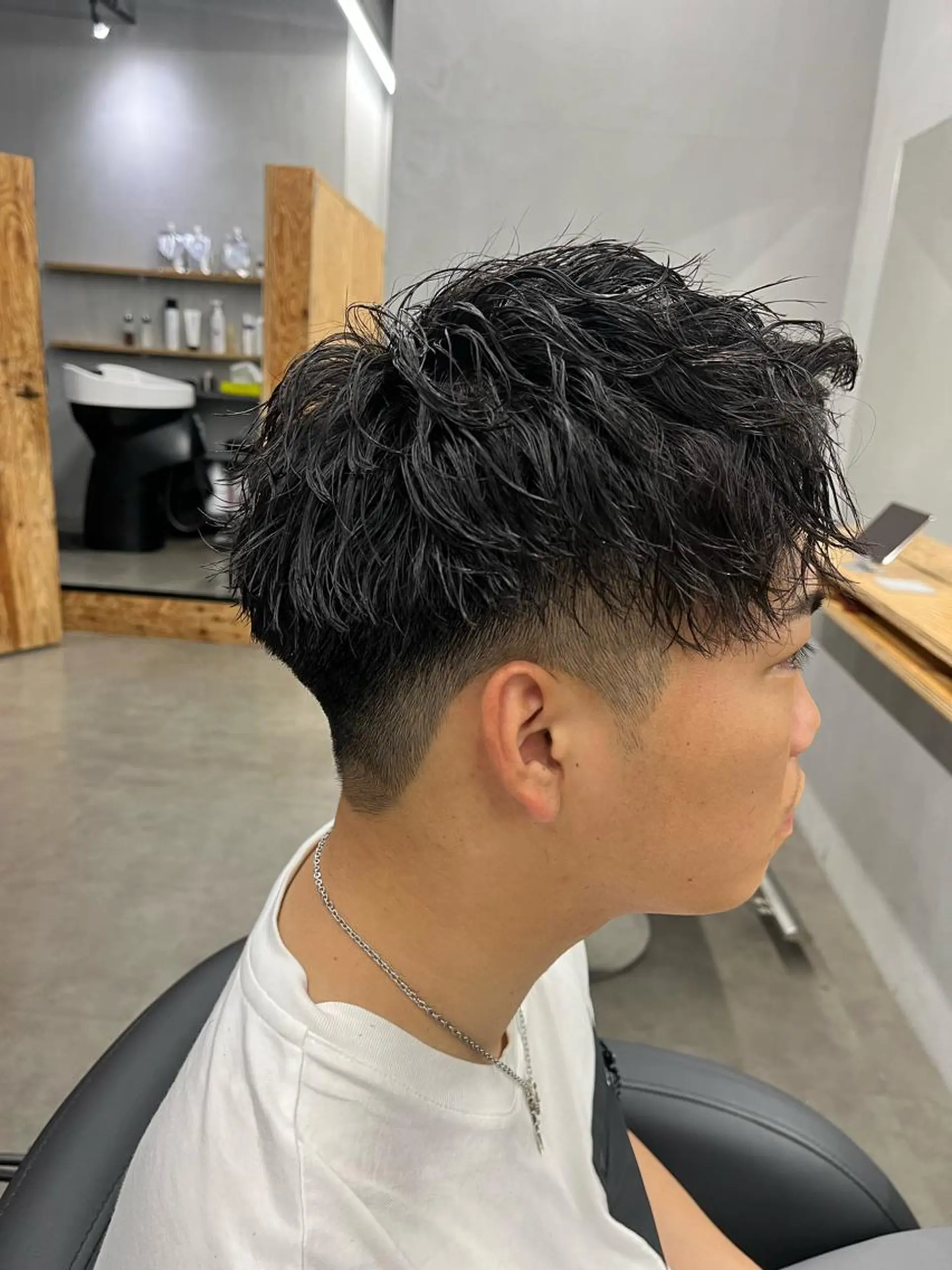 ショート パーマ メンズ カット パーマ メンズ支持率NO.1 マサキのヘアスタイル