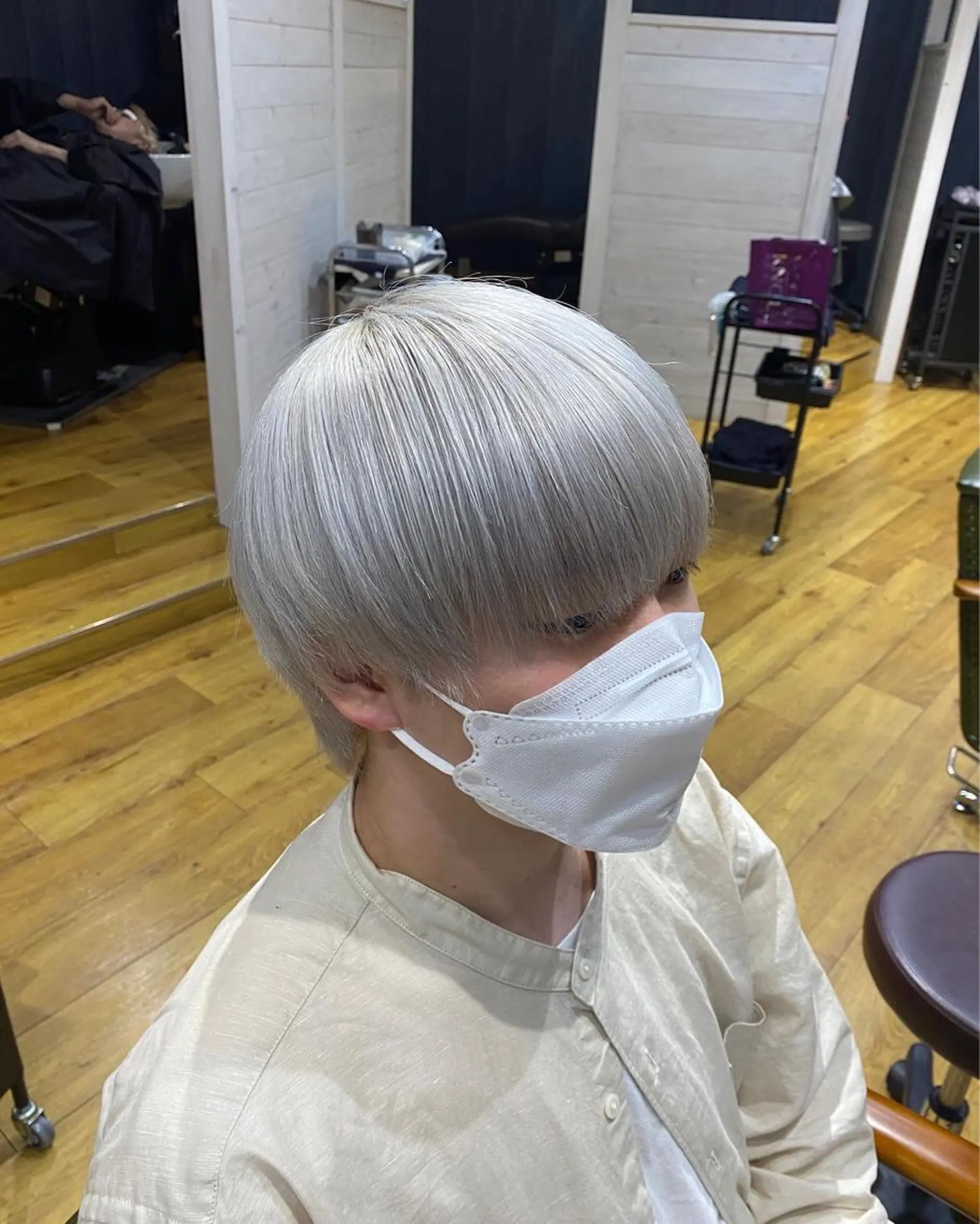 ミディアム カラー 似合わせカットカラー 🌟ryusei⭐️のヘアスタイル