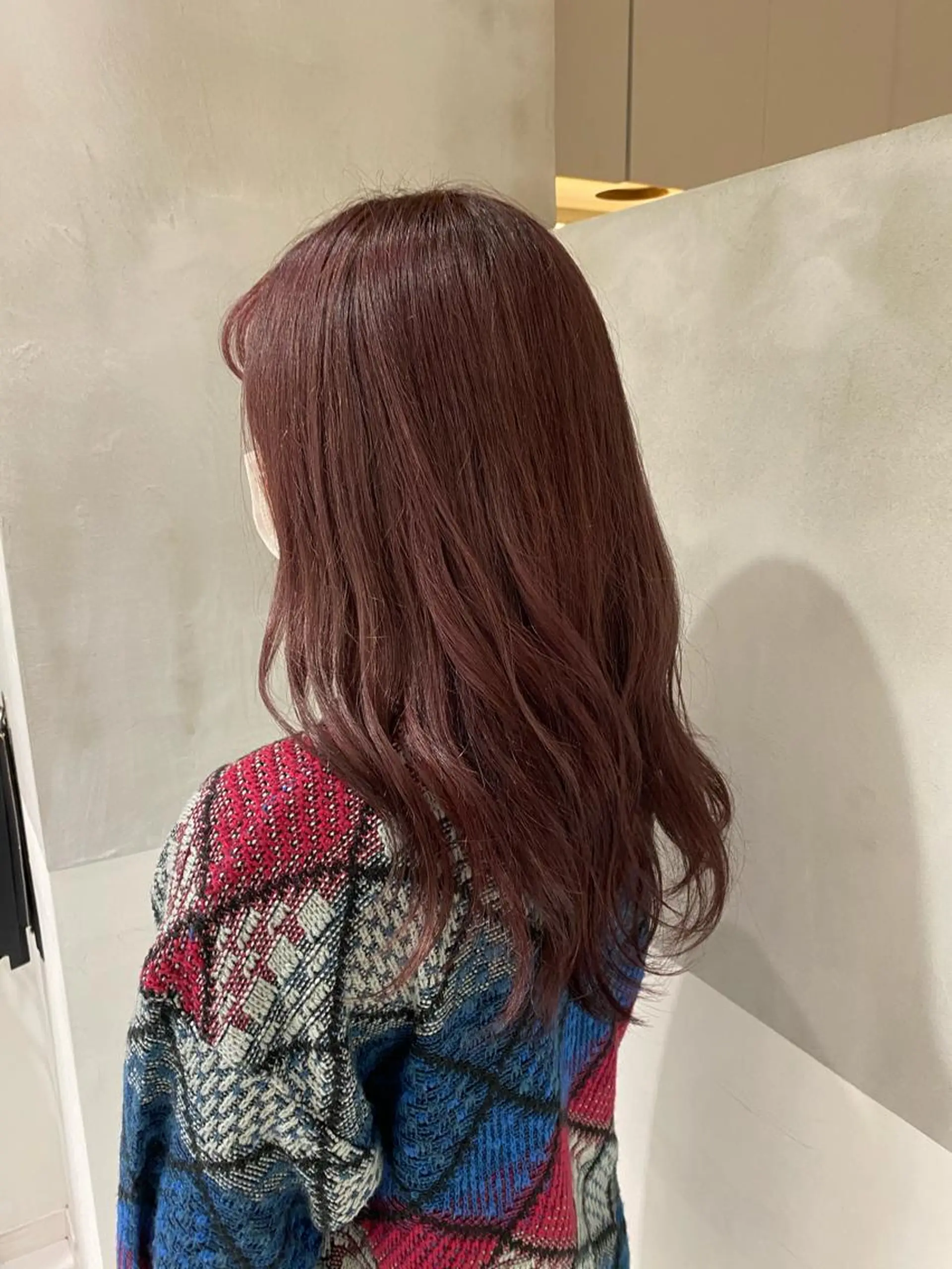 セミロング カラー ナチュラル/韓国💎 haruka 💎のヘアスタイル