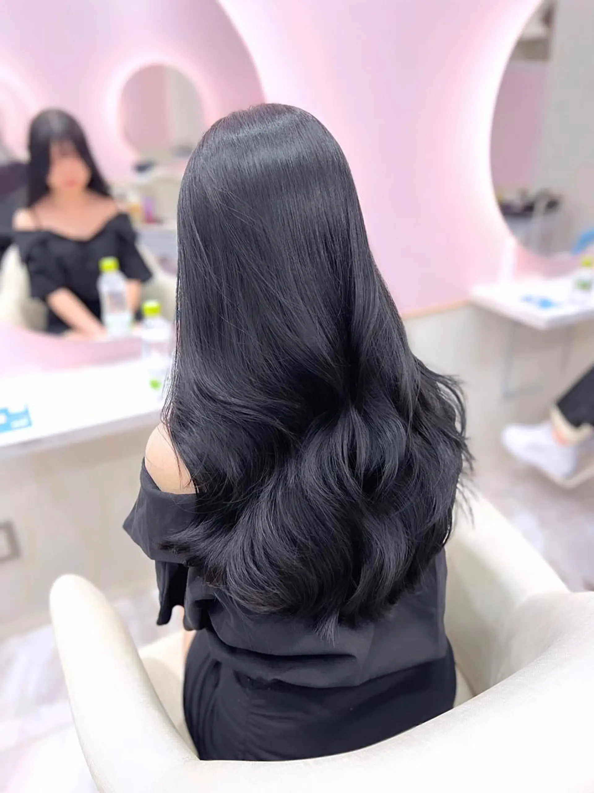 ロング カット ヘアカラー トリートメント 韓国/縮毛矯正/ カンタのヘアスタイル