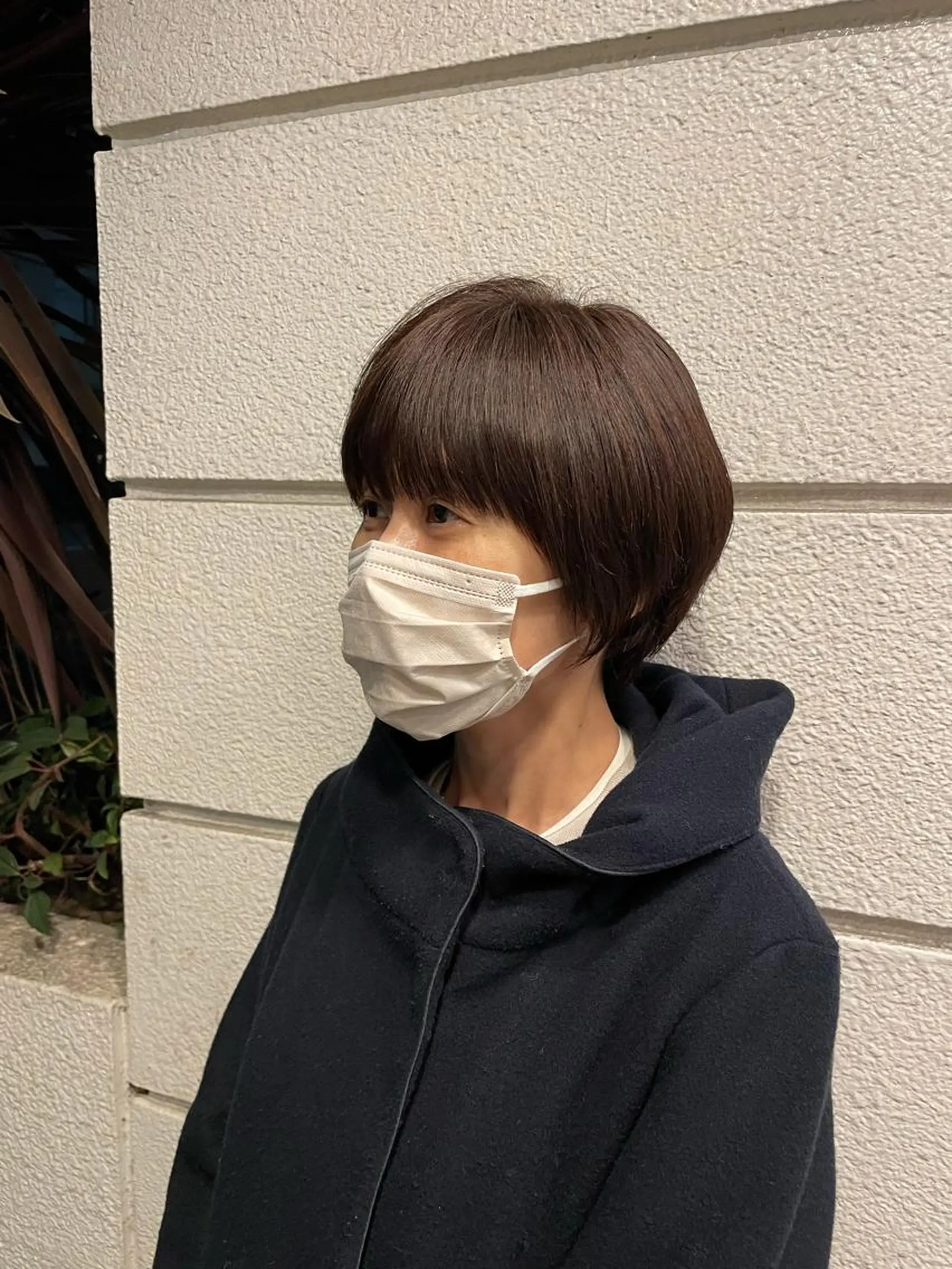 ショート une所属・kunimi harukaのヘアスタイル